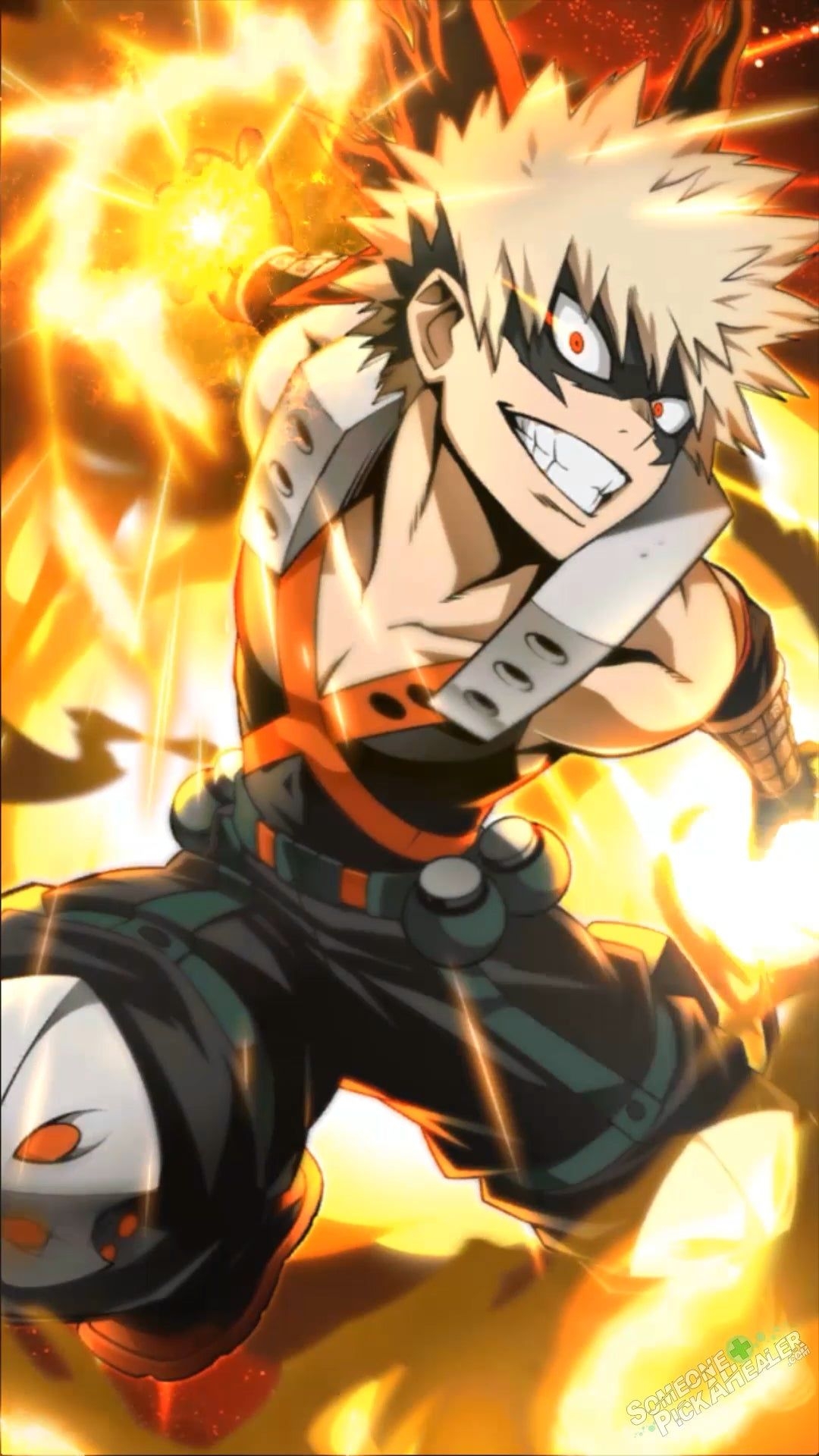 1080x1920 Bakugo / Kacchan Animated Wallpaper [phone], Phone