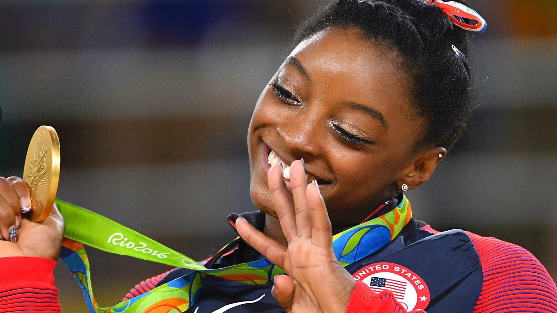 1920x1080 Rio Olympics 2016: Simone Biles to carry U.S. flag in closing, Desktop