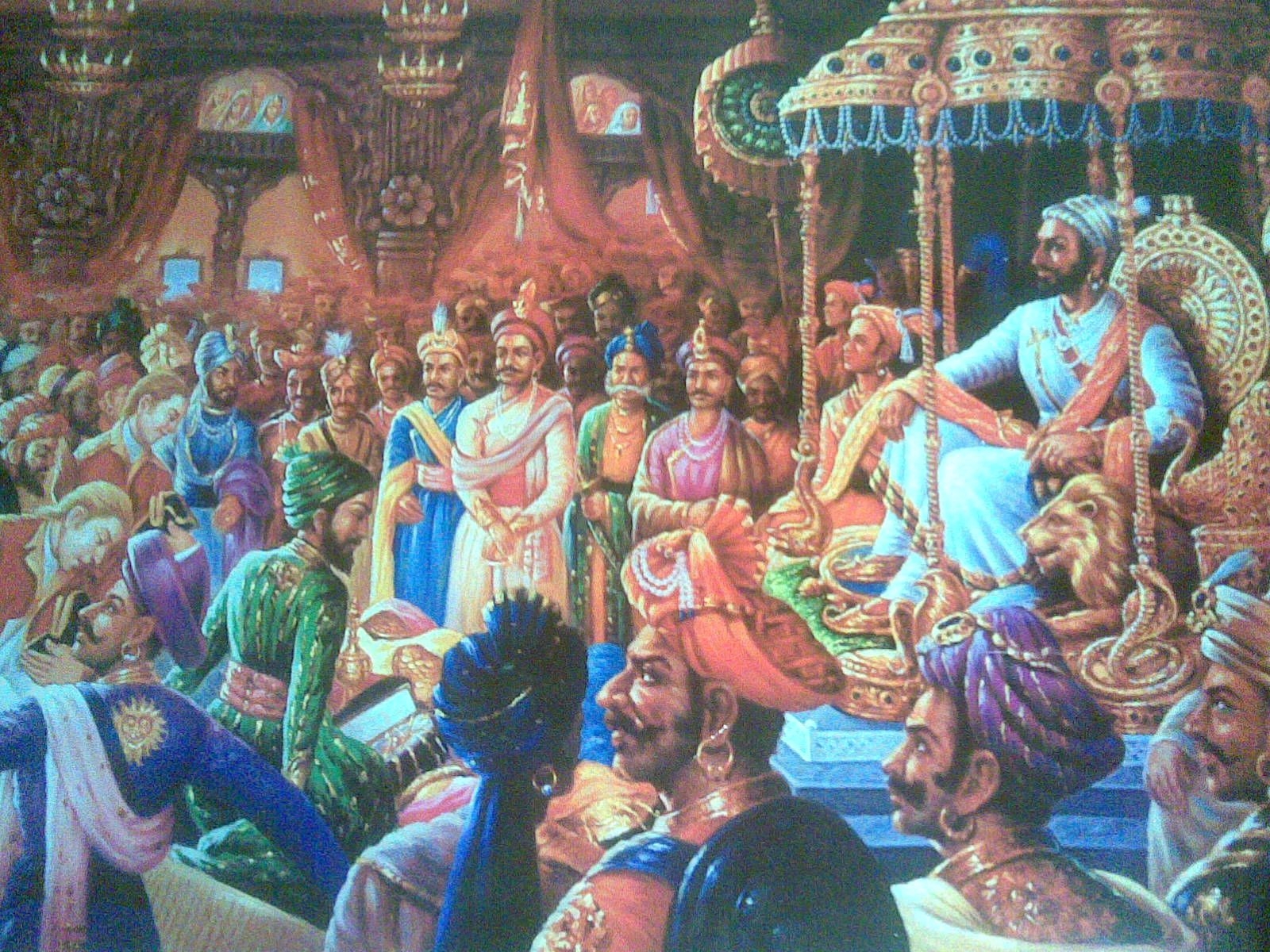 1600x1200 Shivaji Maharaj Coronation Shivaji Maharaj In Fort, Desktop