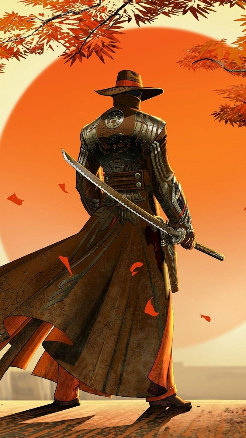 810x1440 Cowboy Samurai Wallpaper For Tech, Phone