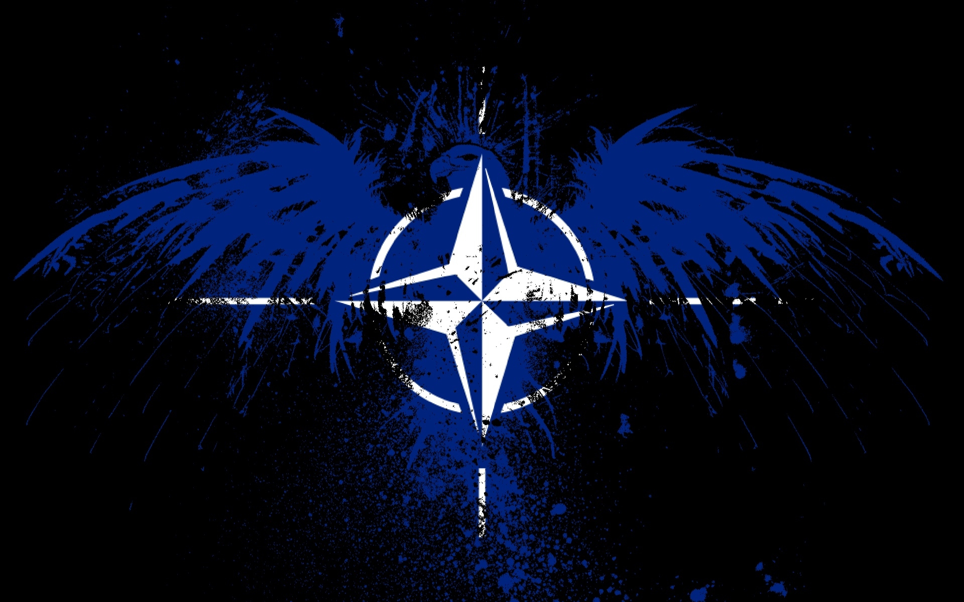 1920x1200 Eagles Flags NATO, Desktop