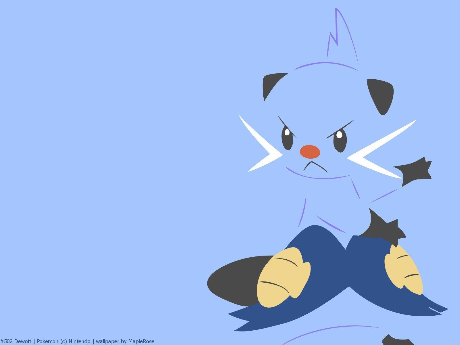 1600x1200 Dewott. Pokémon, Pokemon starters and Type pokemon, Desktop