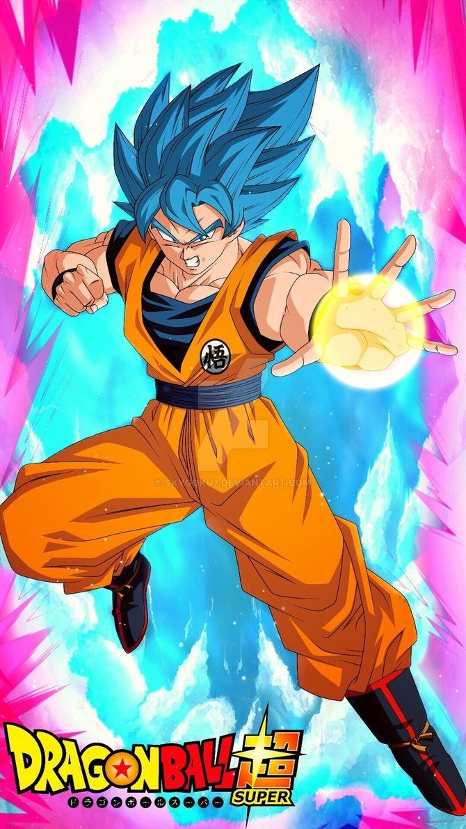 670x1200 Goku Super Saiyan Blue Kaioken by SkyGoku7. Anime dragon ball super, Dragon ball image, Anime dragon ball, Phone