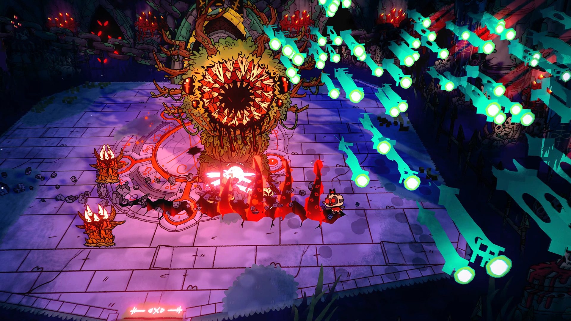 1920x1080 Devolver's Cult of the Lamb is an action game with sinister base building, Desktop