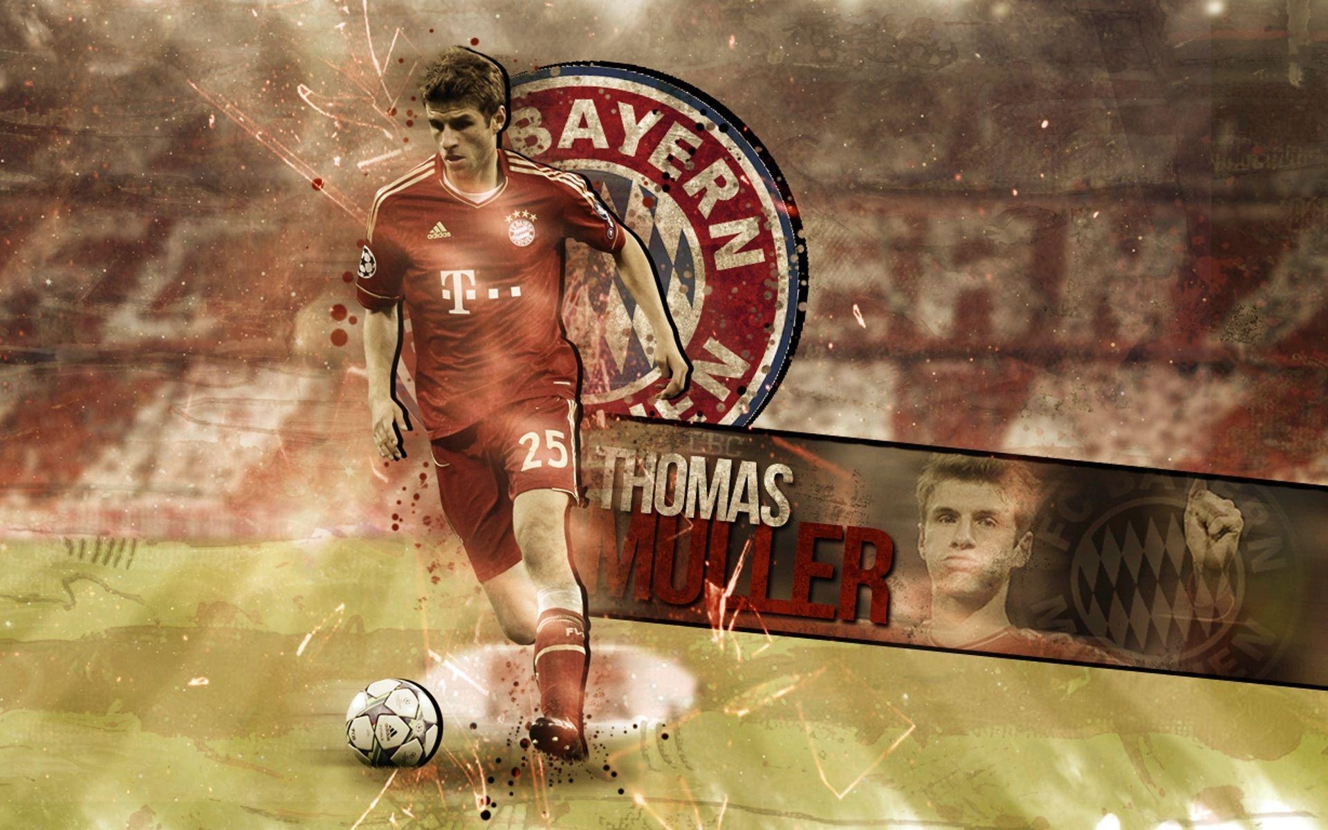 1920x1200 Wallpaper, Stars and Thomas muller, Desktop