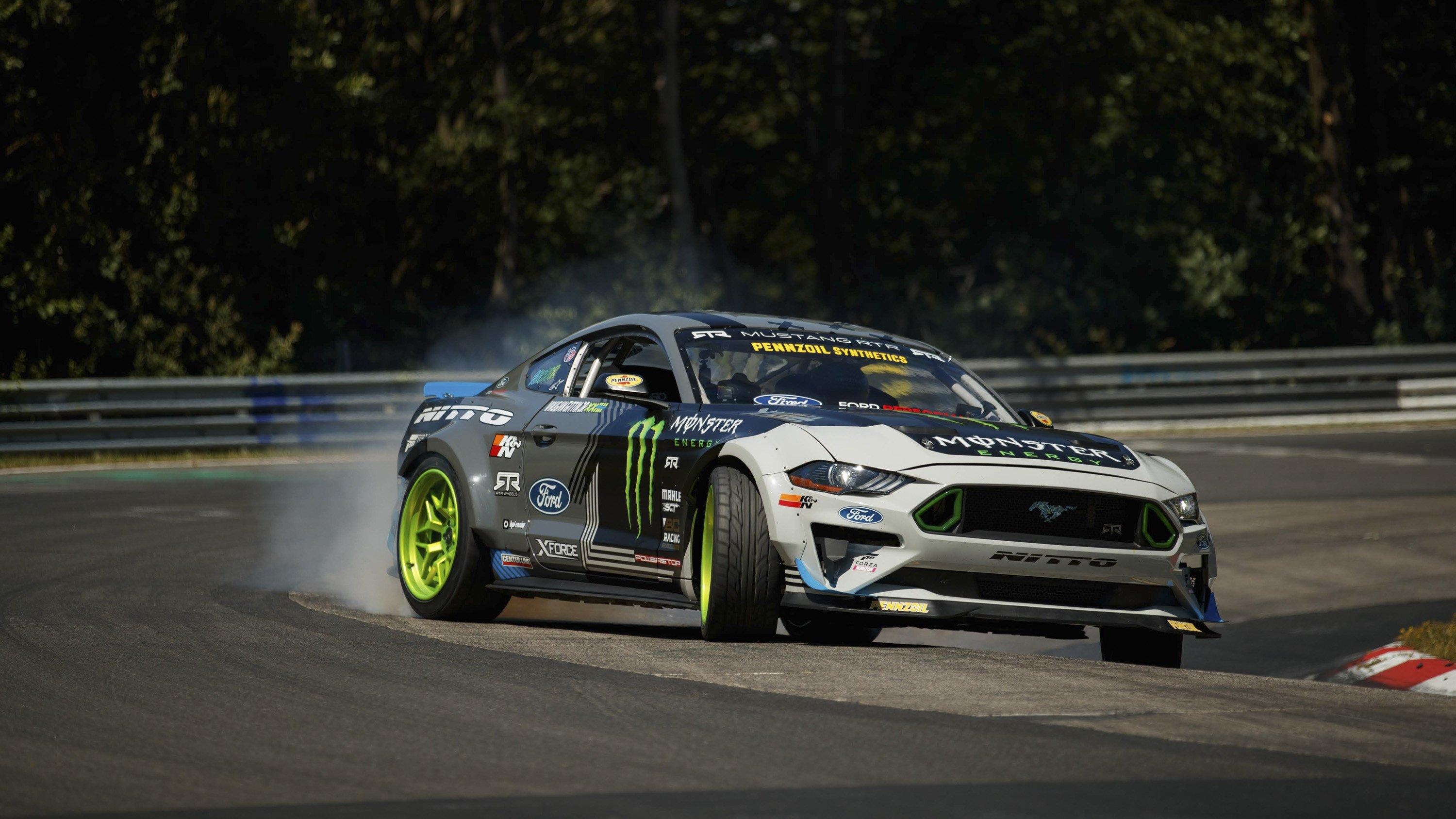 3000x1690 Ford Mustang RTR Drifts The Entire Nurburgring Picture, Desktop