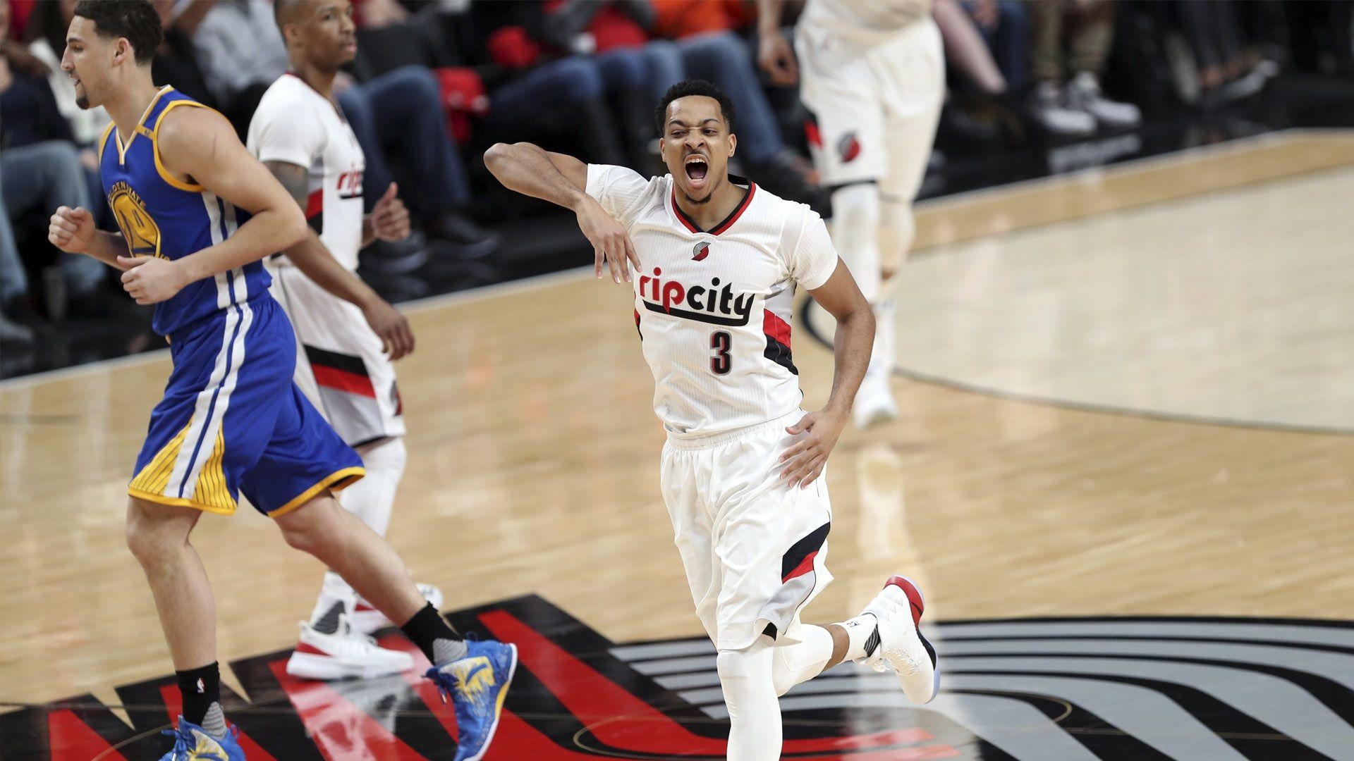 1920x1080 Blazers guard CJ McCollum suspended for season opener. NBCS Bay Area, Desktop