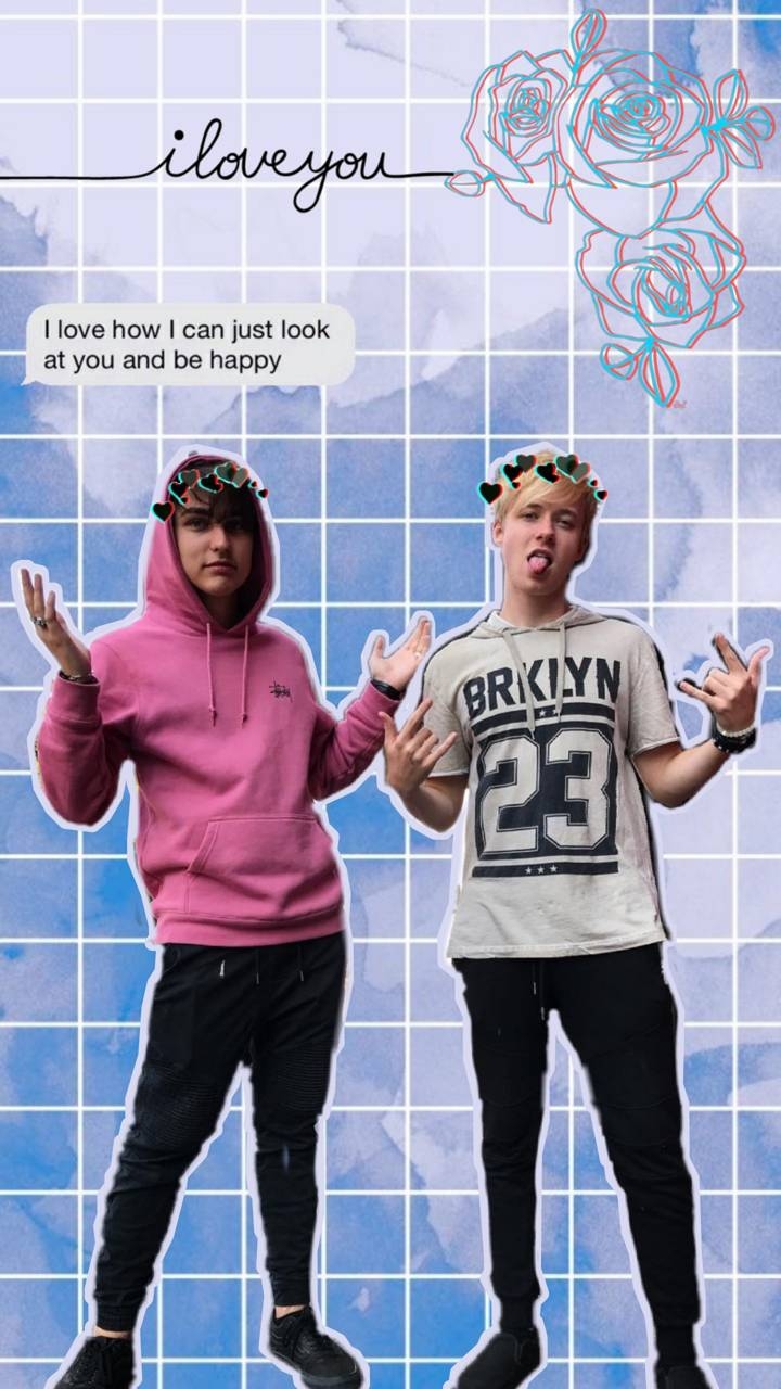 720x1280 Sam and colby Wallpaper, Phone