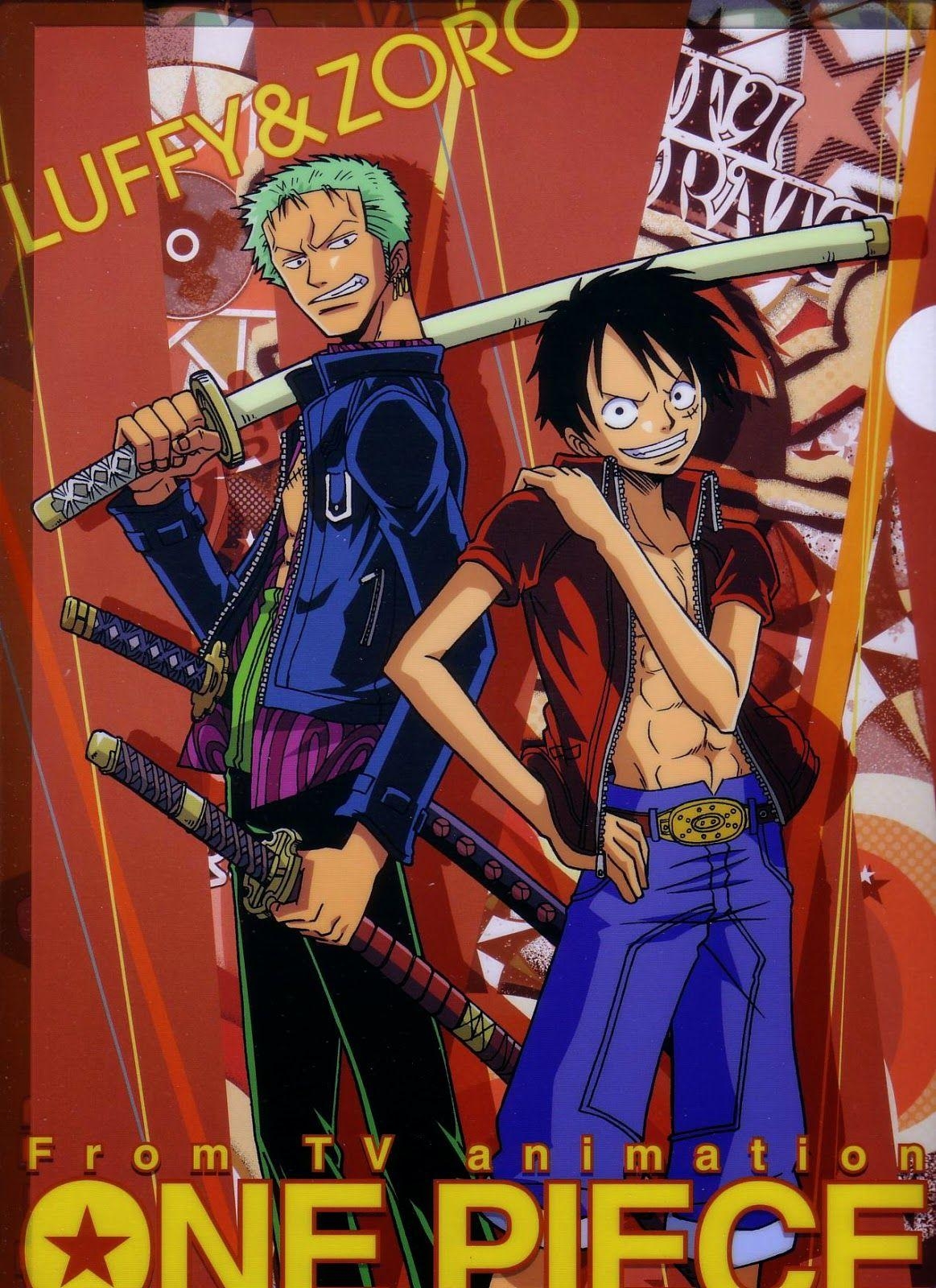 1170x1600 HD Wallpaper: One Piece Zoro and Luffy Desktop Background Free Wallpaper, Phone