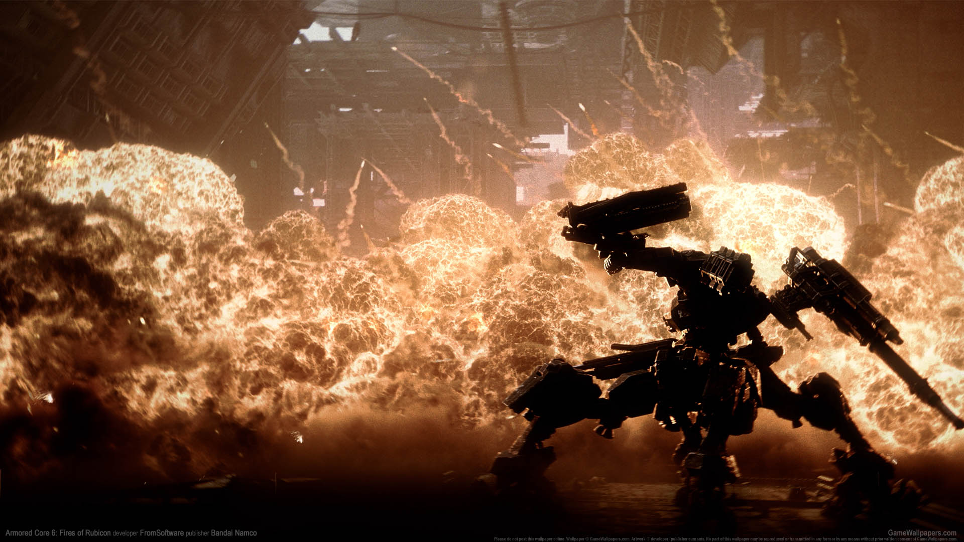 1920x1080 Video Game Armored Core VI: Fires of Rubicon HD Wallpaper, Desktop