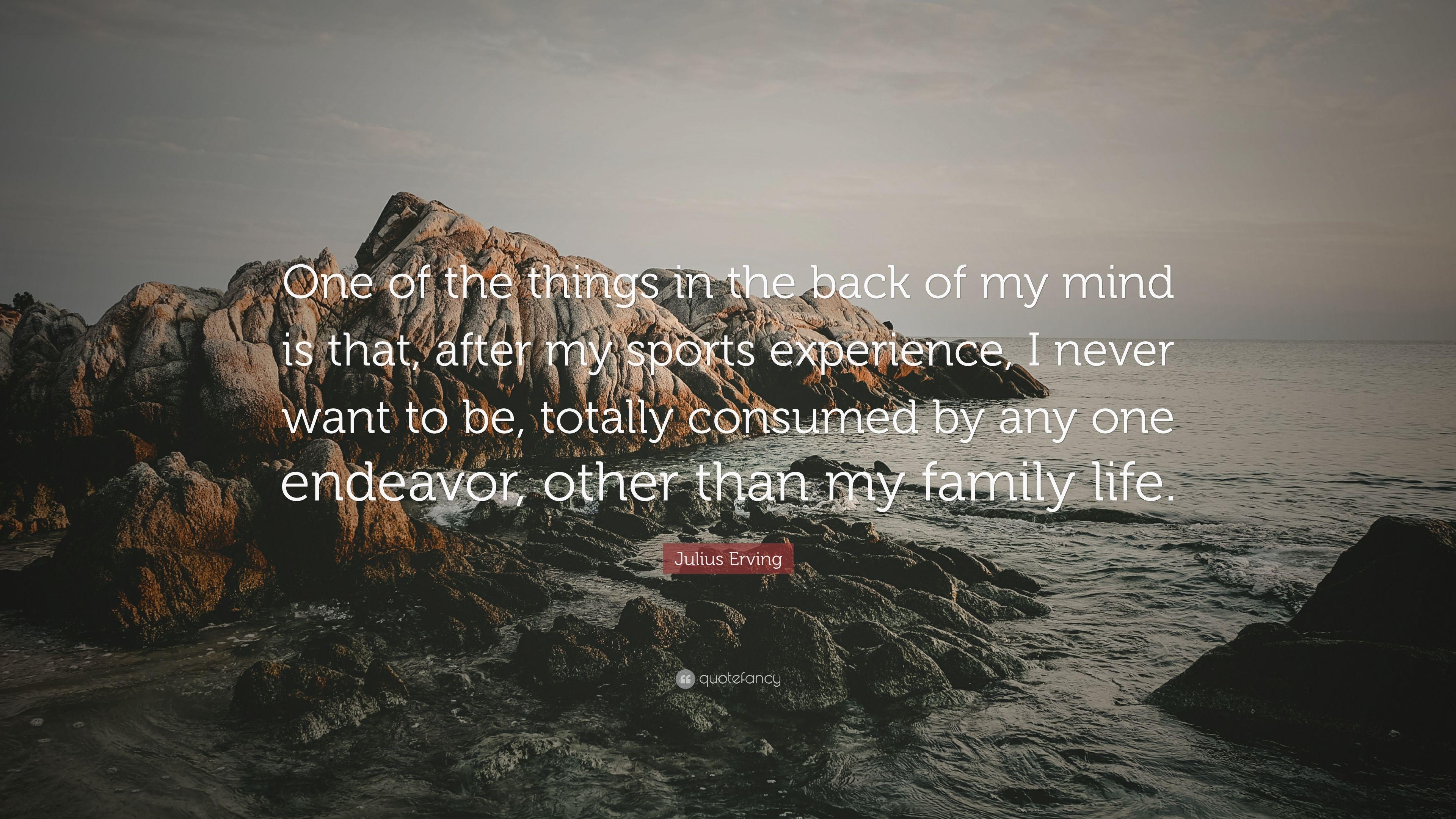 3840x2160 Julius Erving Quote: “One of the things in the back of my mind is, Desktop