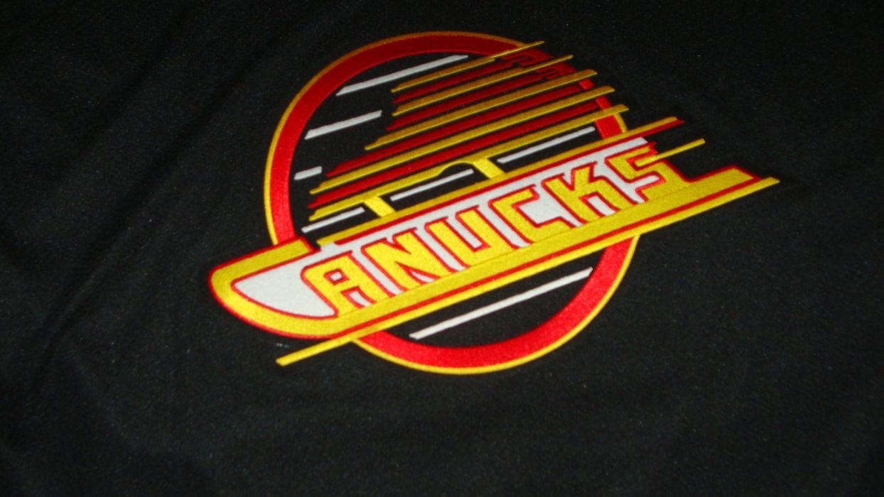 1250x700 Vintage hockey NHL crest jersey skates Vancouver Canucks wallpaper, Desktop