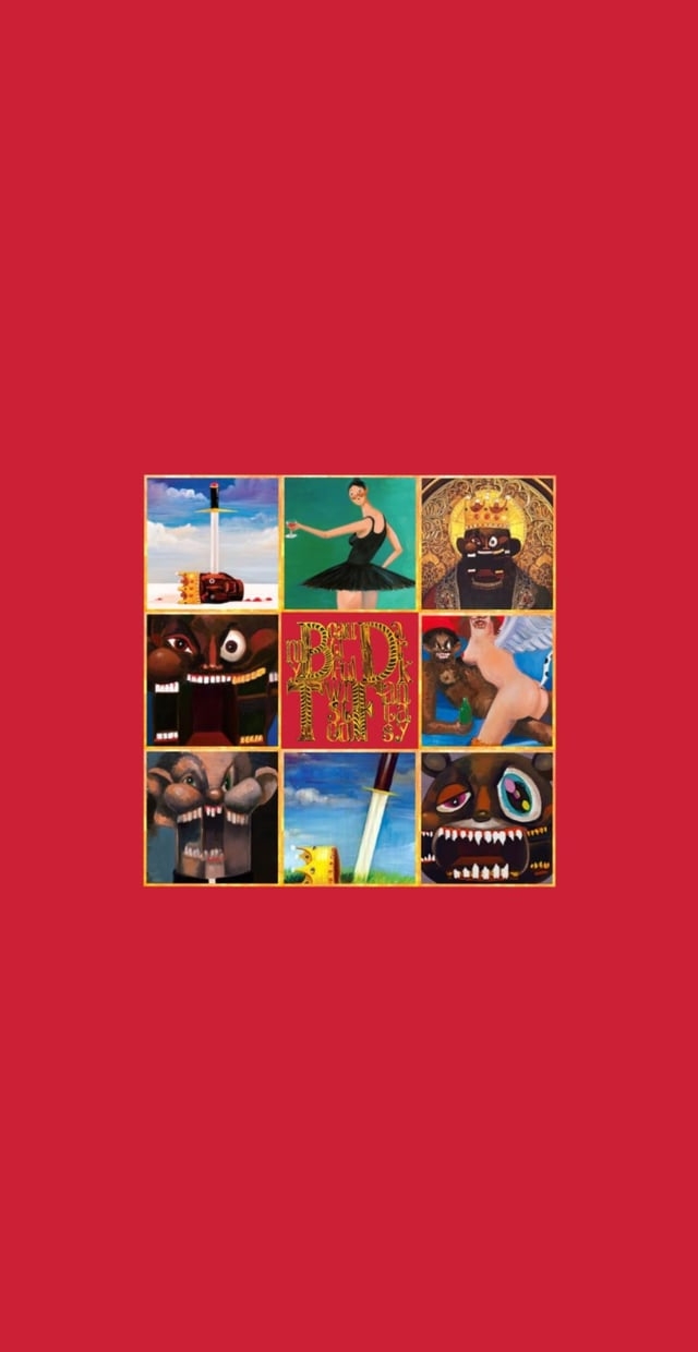 640x1240 My rendition of a MBDTF Wallpaper, Phone