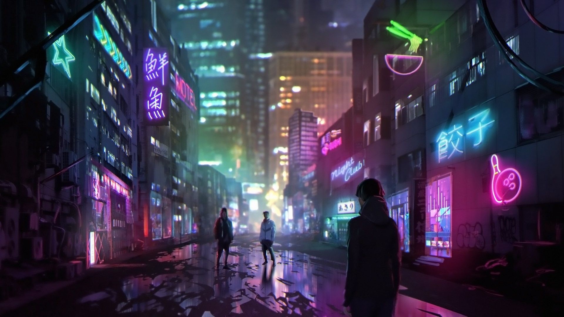 1920x1080 Cyberpunk Wallpaper, Desktop