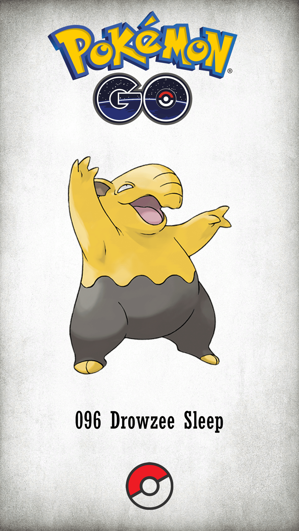 1250x2210 Character Drowzee Sleep, Phone