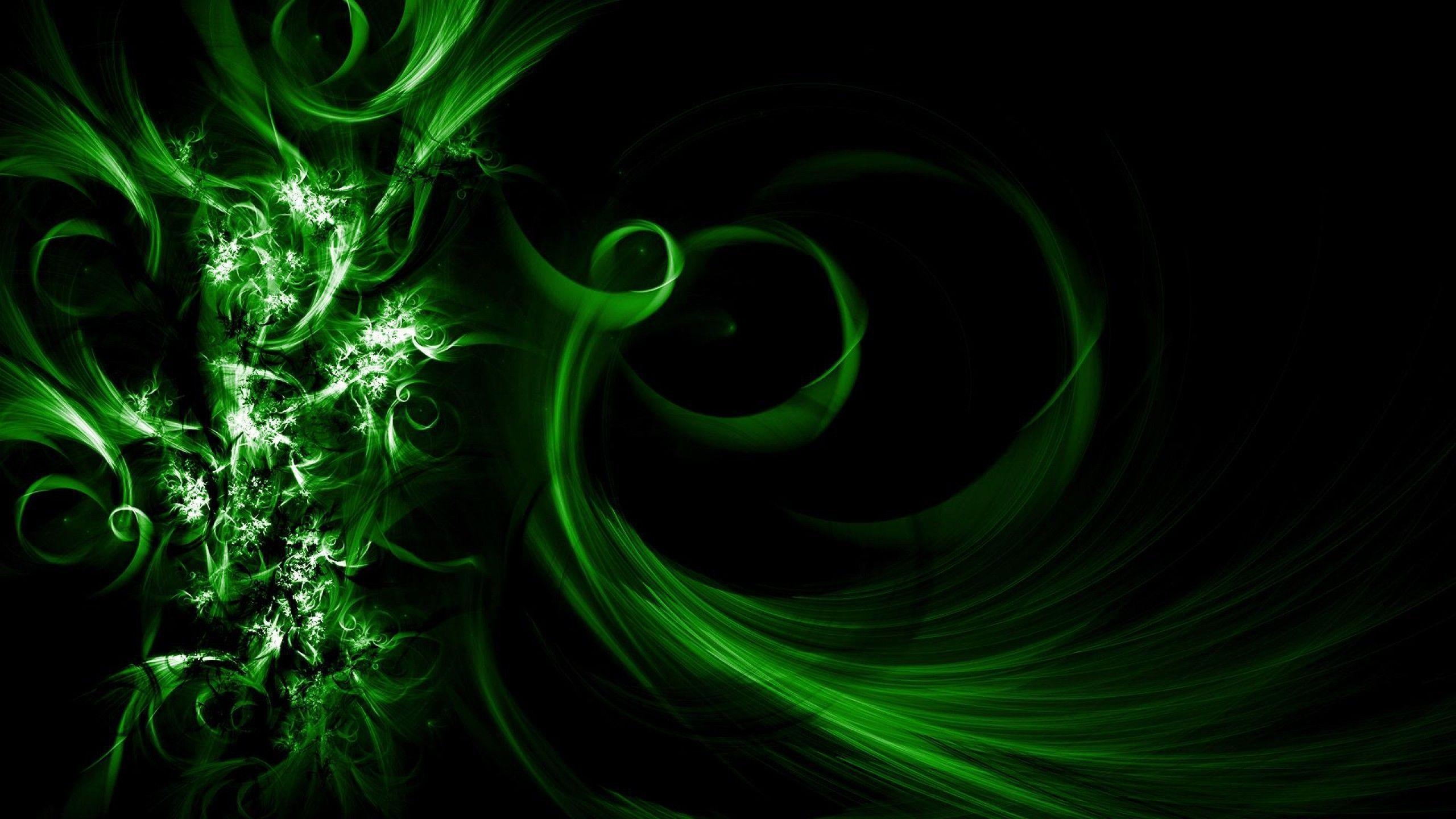 2560x1440 Download Dark Green Abstract Wallpaper Free Desk HD, Desktop