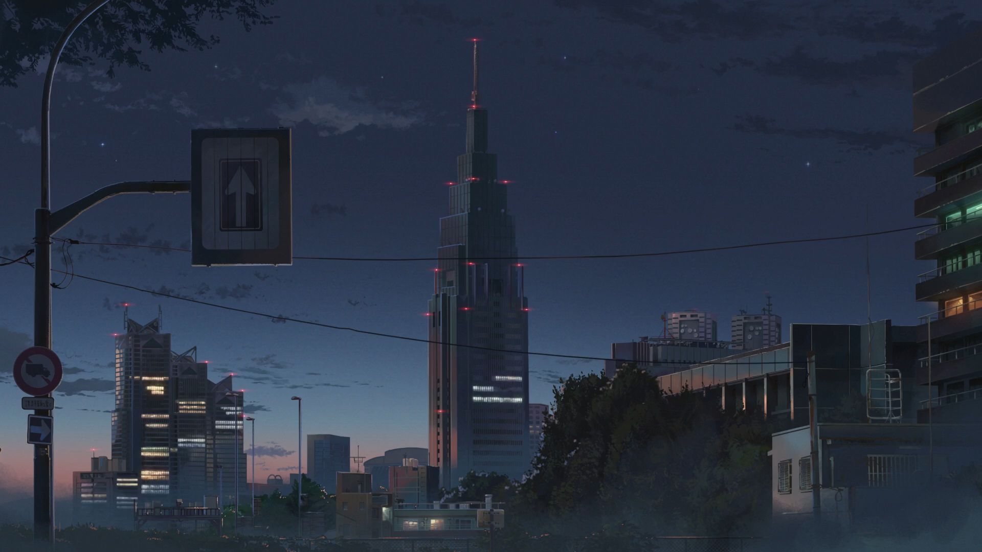 1920x1080 Kimi No Na Wa Anime City Chromebook Pixel Wallpaper, HD Anime 4K Wallpaper, Image, Photo and Background, Desktop