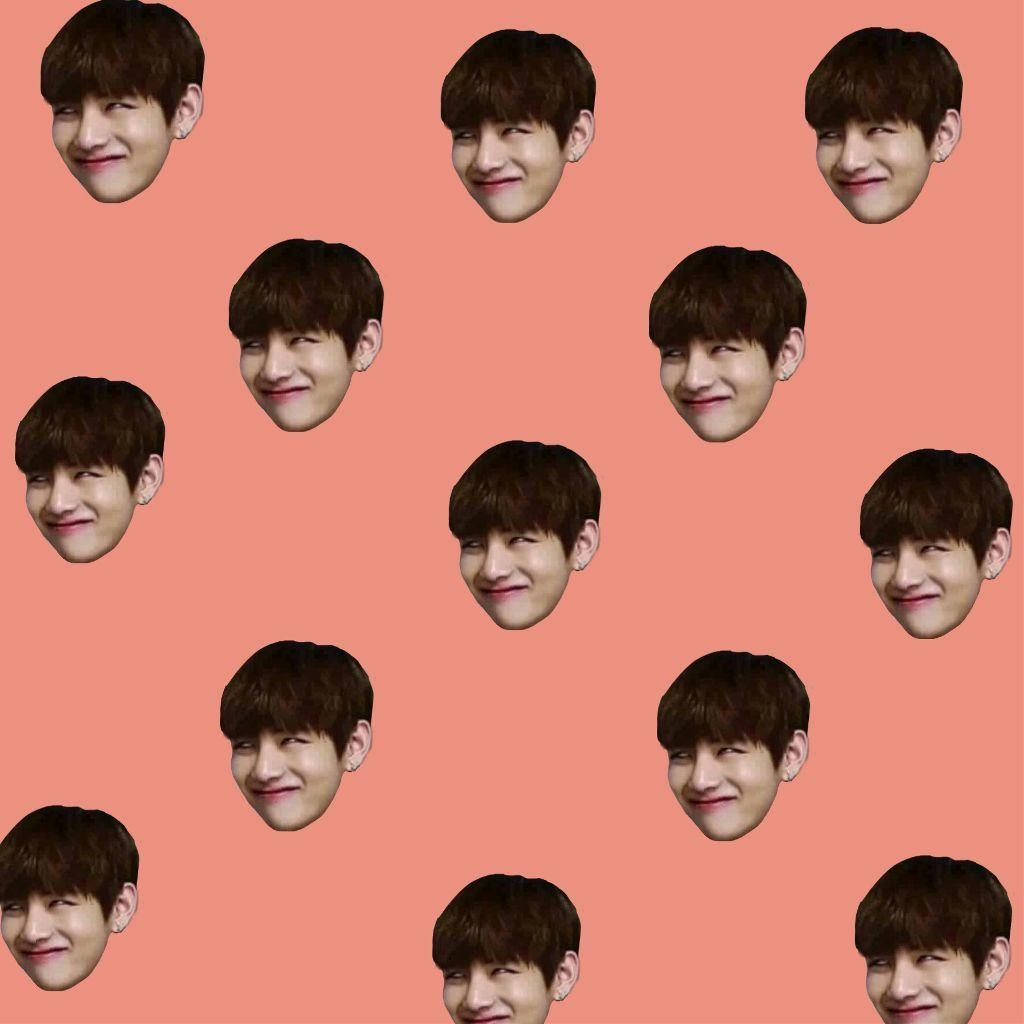 1030x1030 wallpaper free Kim Taehyung V BTS Bangtan face funny, Phone