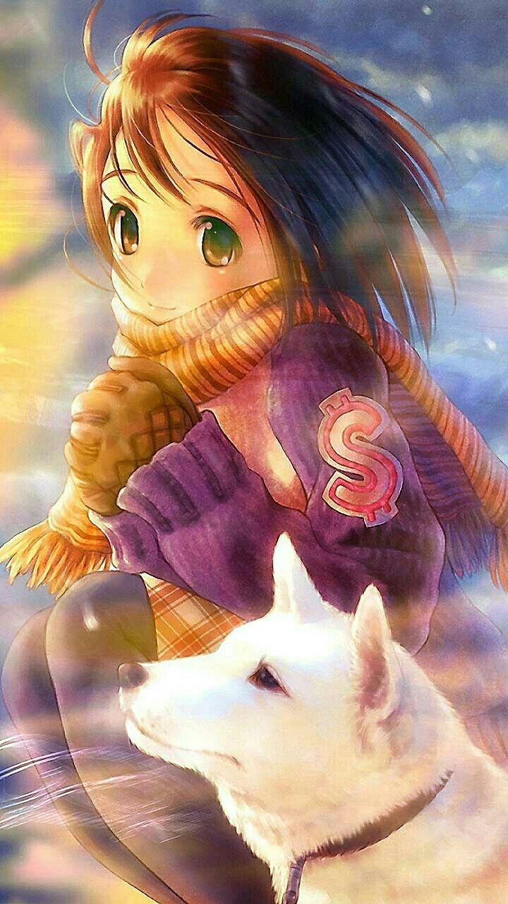 720x1280 anime. Anime, Dog lovers, Art, Phone