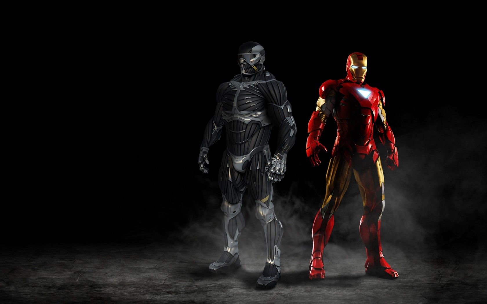 1680x1050 Iron Man, Crysis, Crytek, Crysis Iron Man nanosuit wallpaper, Desktop