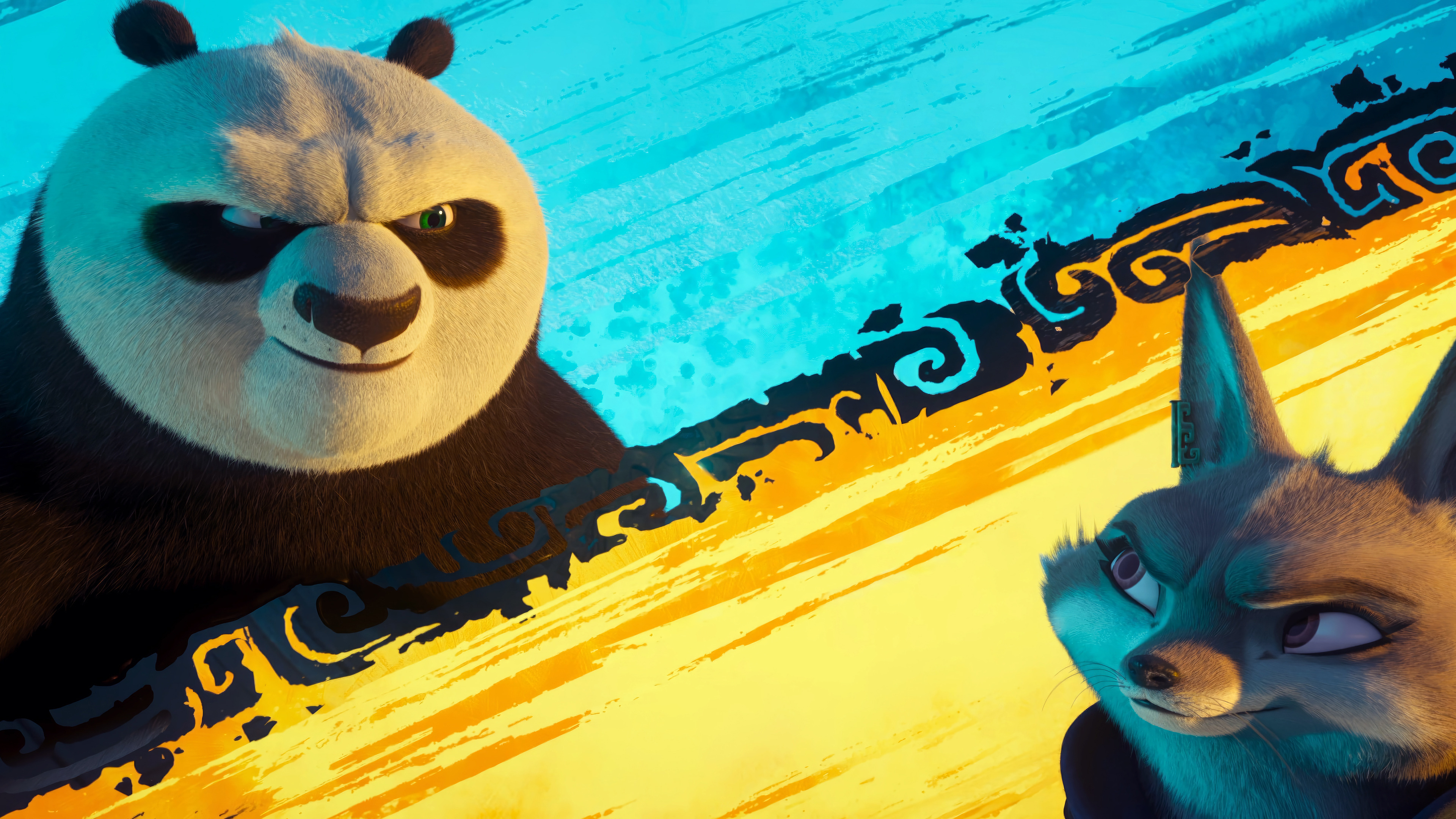 3840x2160 Kung Fu Panda 4 HD Wallpaper: Po, Desktop