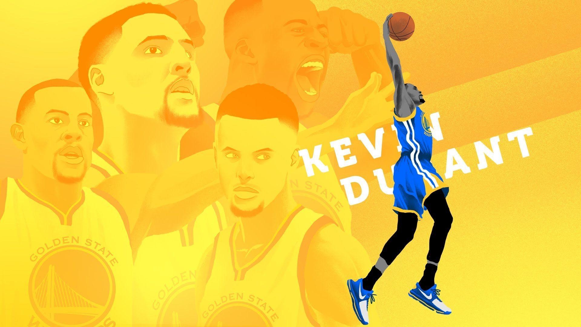 1920x1080 Kevin Durant KD sign with Golden State Warriors, Desktop