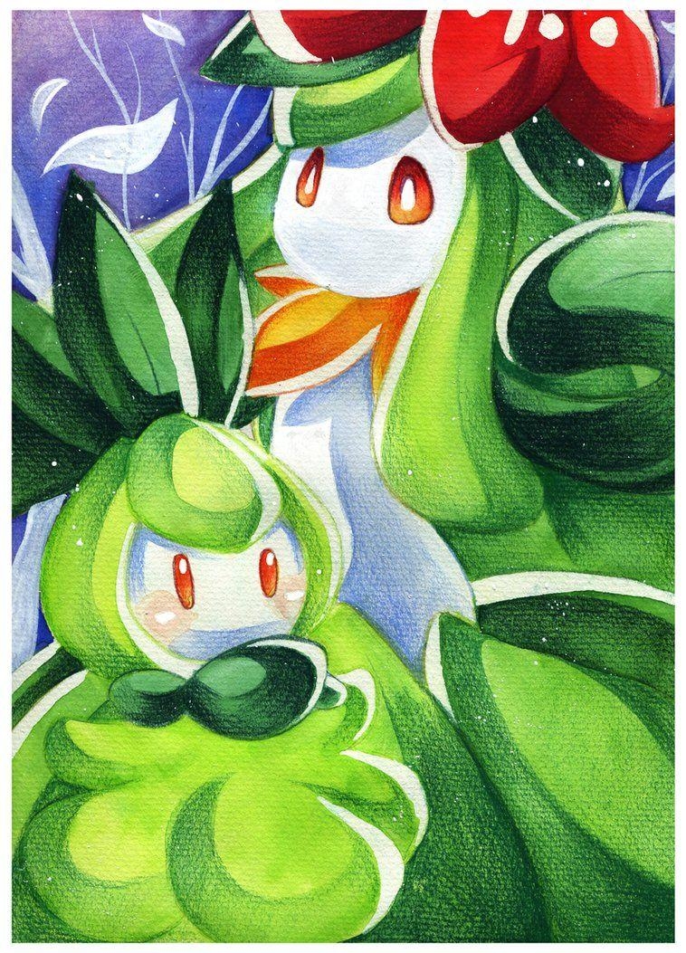 760x1060 30DoD: Petilil And Lilligant By Chibi Nuffie, Phone