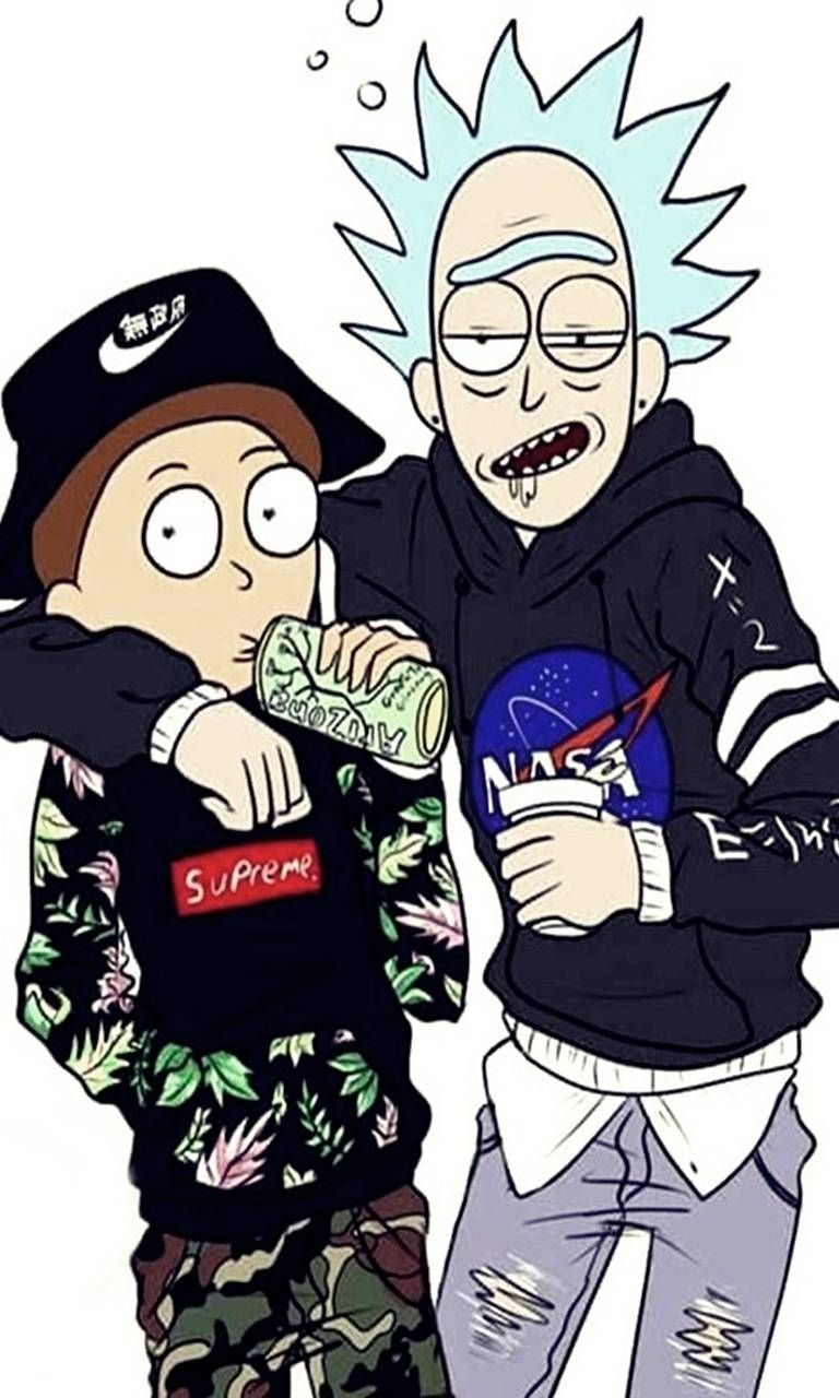 770x1280 Supreme Rick And Morty Wallpaper Free Supreme Rick And Morty Background, Phone