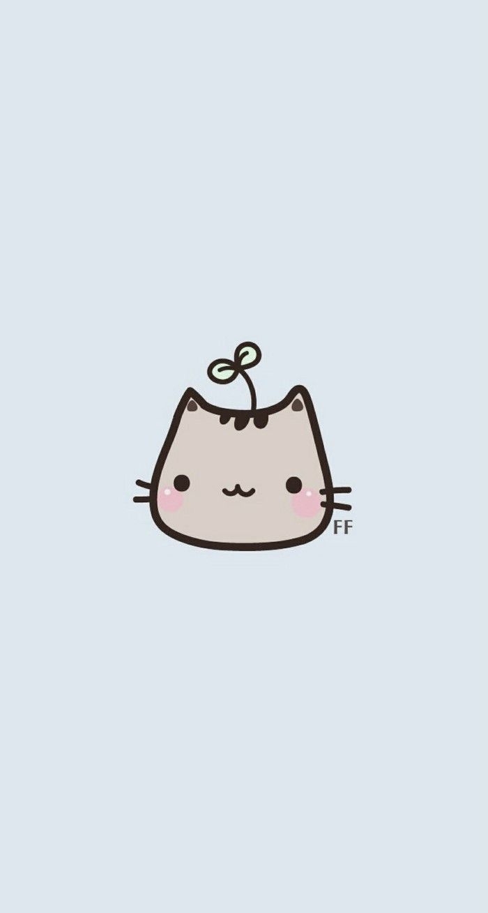 700x1310 Cute Cartoon Cat Wallpaper, Phone