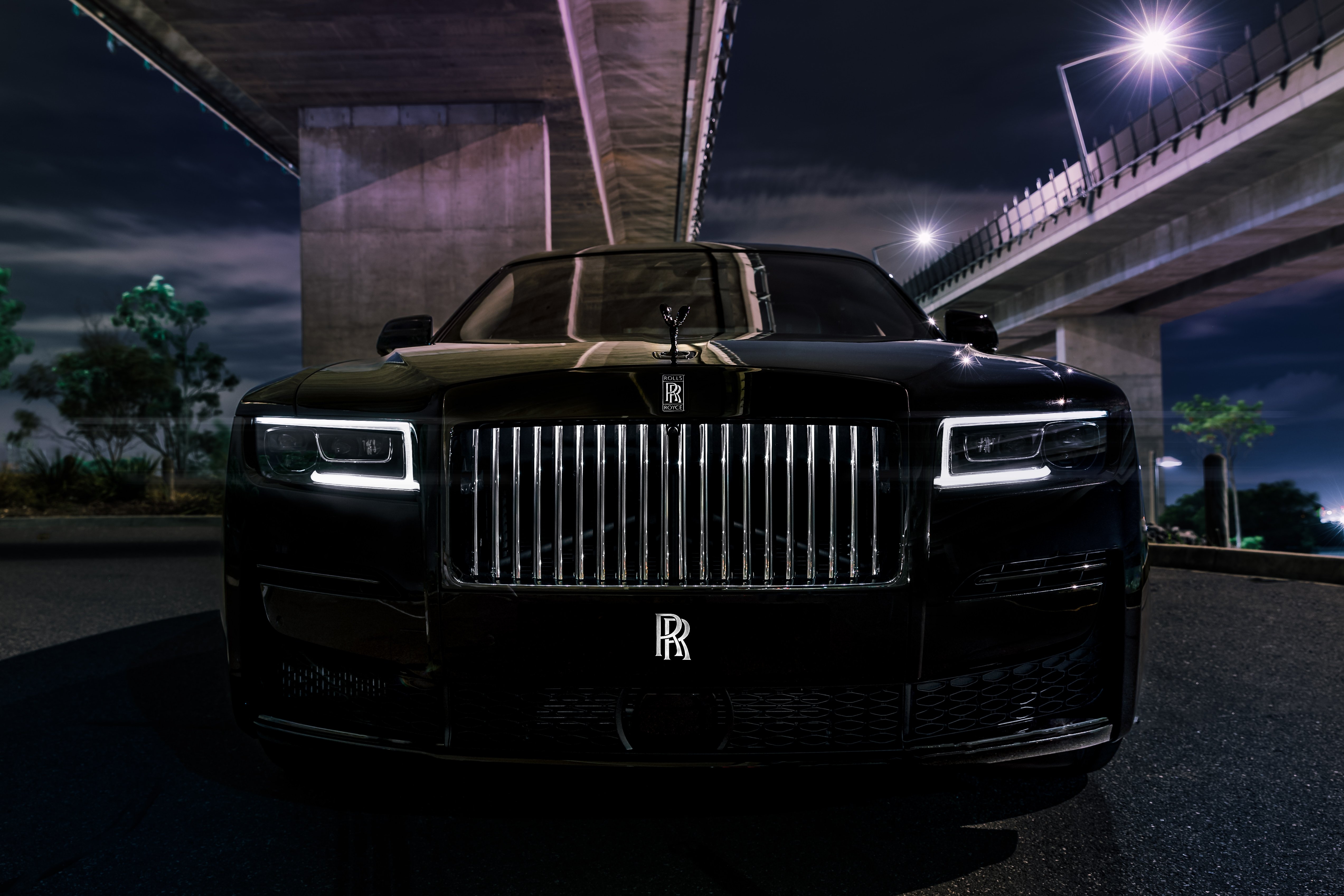 5100x3400 Vehicles Rolls Royce Black Badge Ghost 4k Ultra HD Wallpaper, Desktop