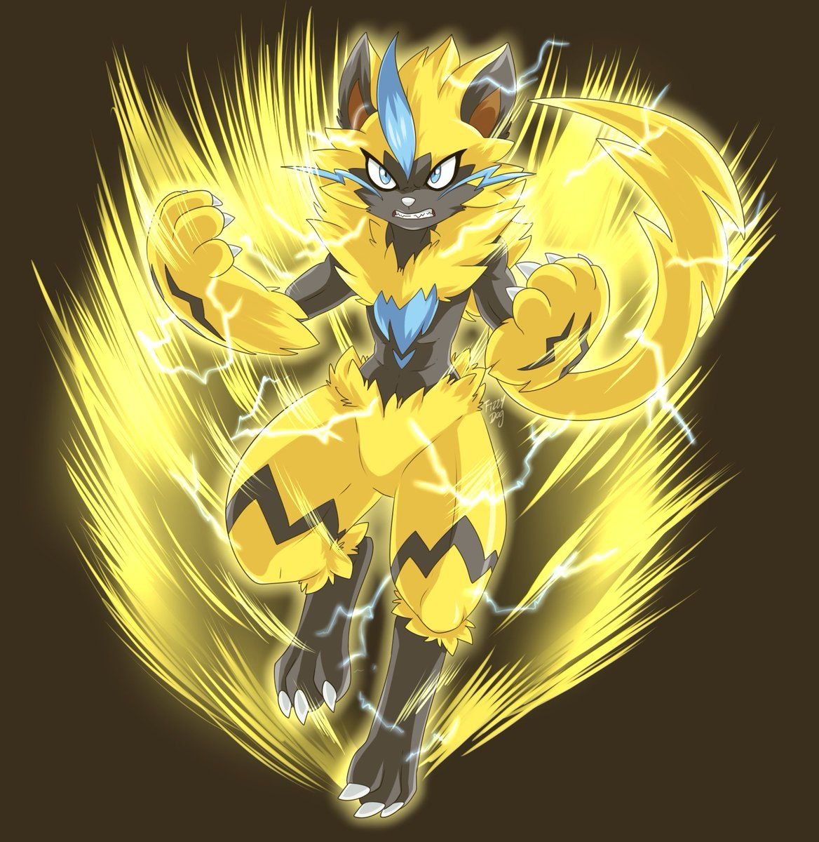 1170x1200 Pokemon Zeraora Wallpaper, Phone