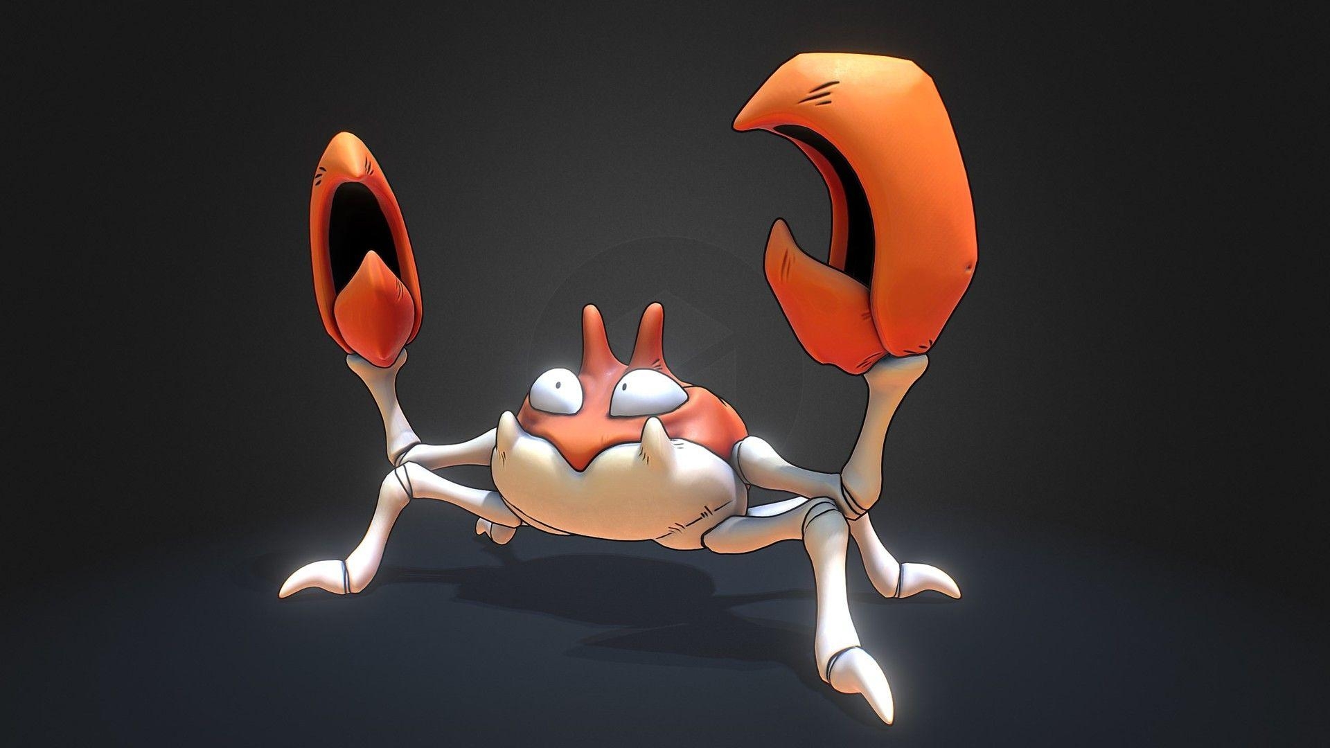 1920x1080 Krabby Pokemon, Simon Telezhkin, Desktop