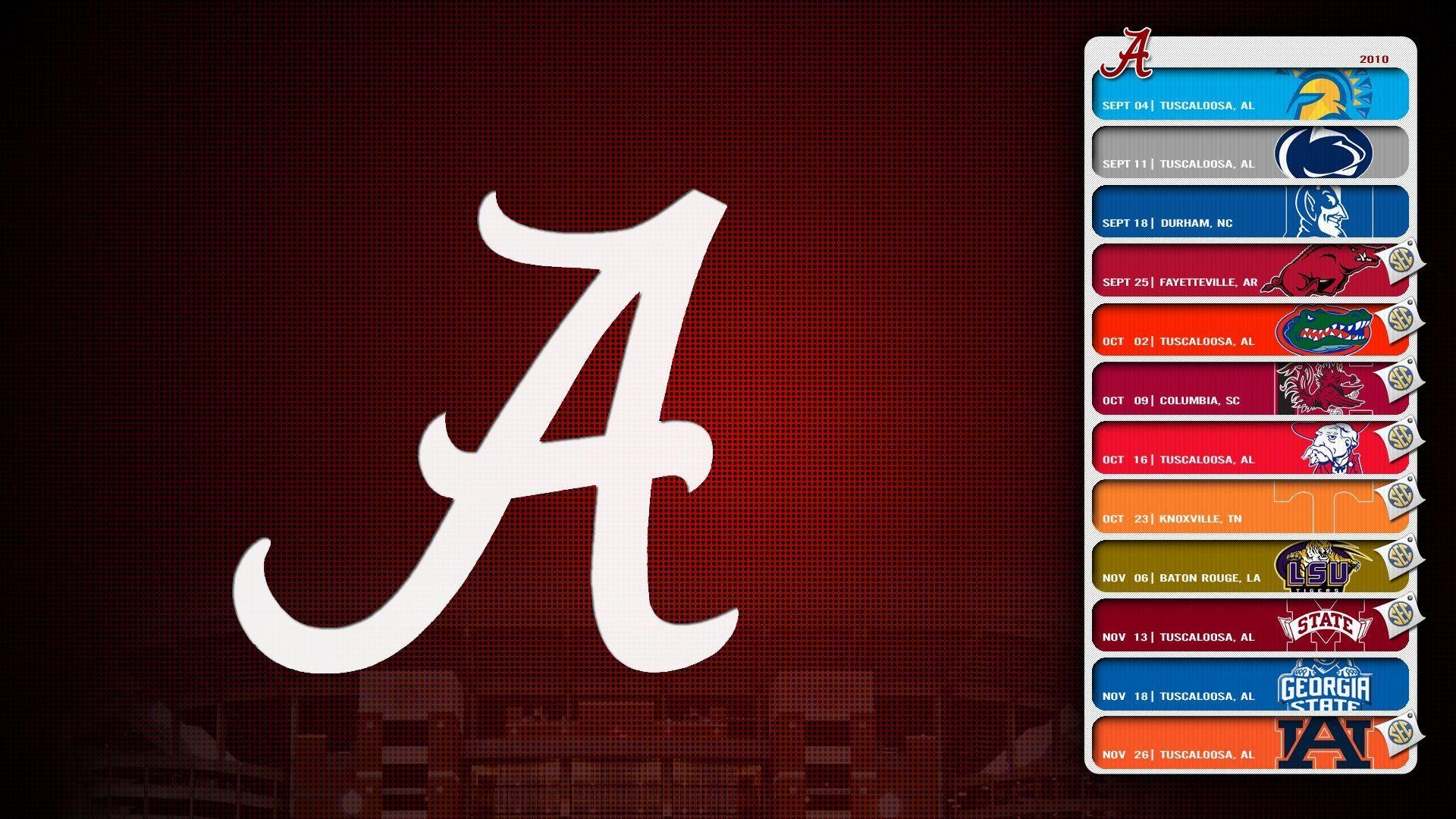 1920x1080 Alabama Crimson Tide Logo 350599, Desktop