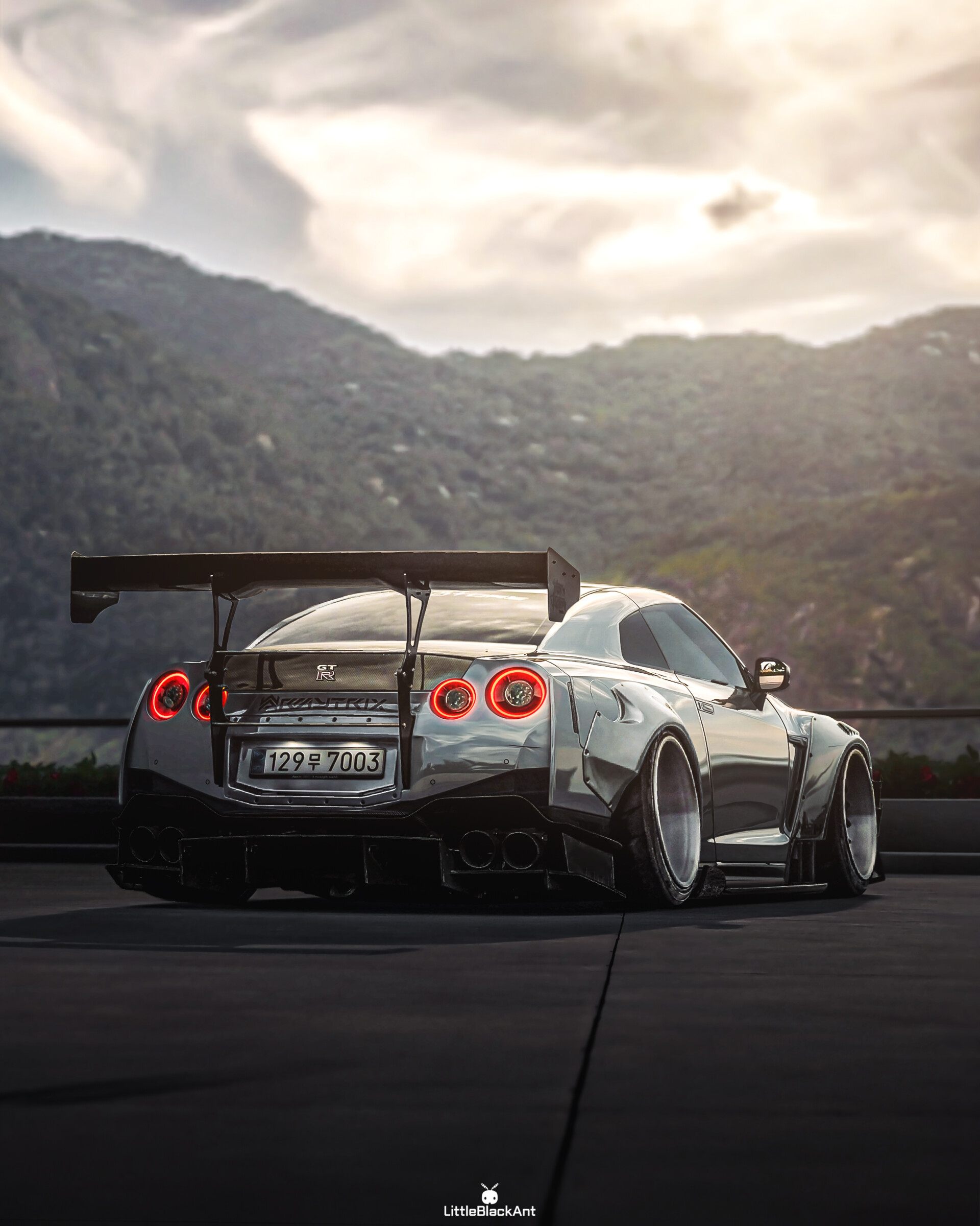 1920x2400 Nissan GT R Nismo (R35) Liberty Walk Type 2 Widebody Kit, Phone