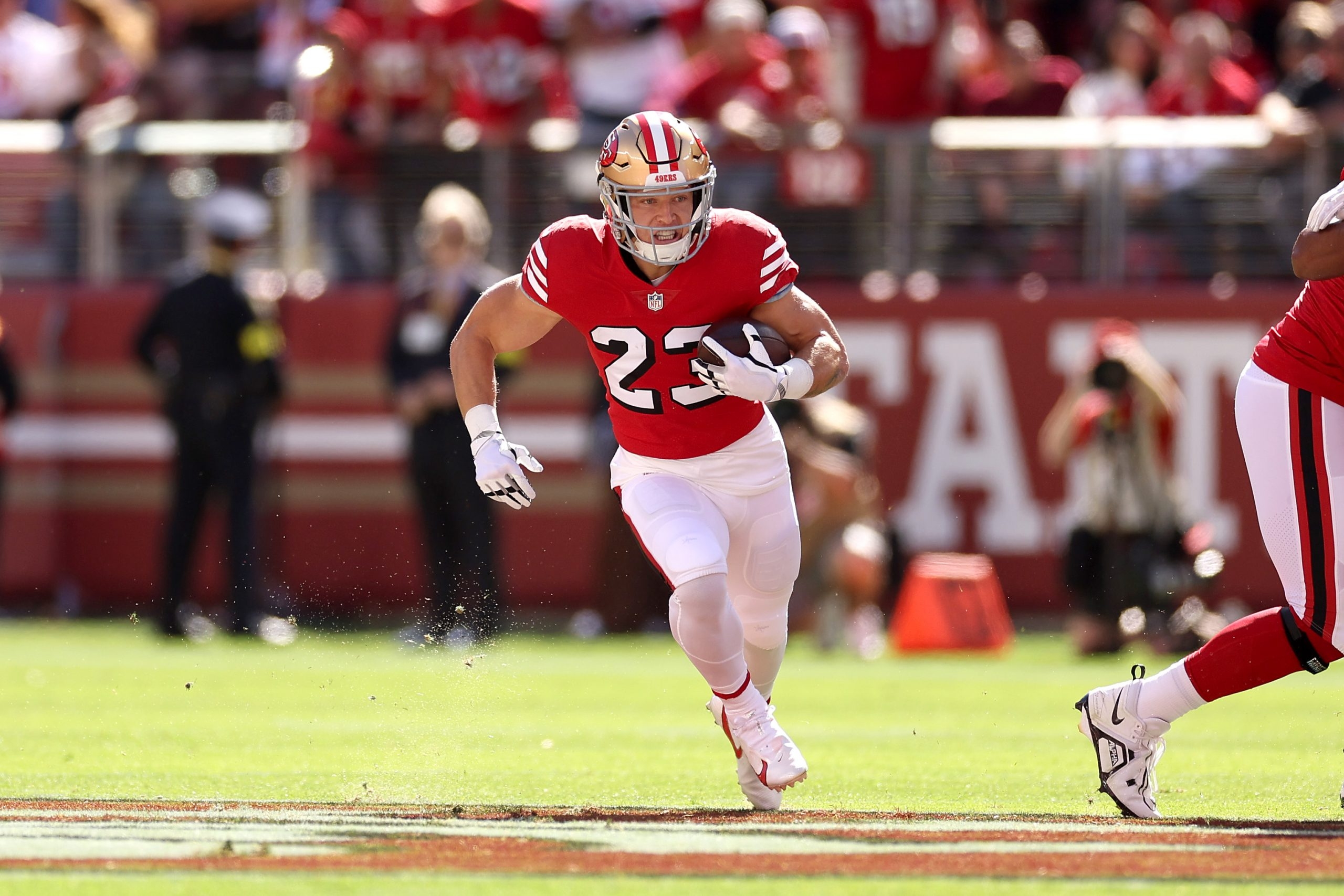 2560x1710 49ers' Christian McCaffrey named to first Pro Bowl since 2019, Desktop