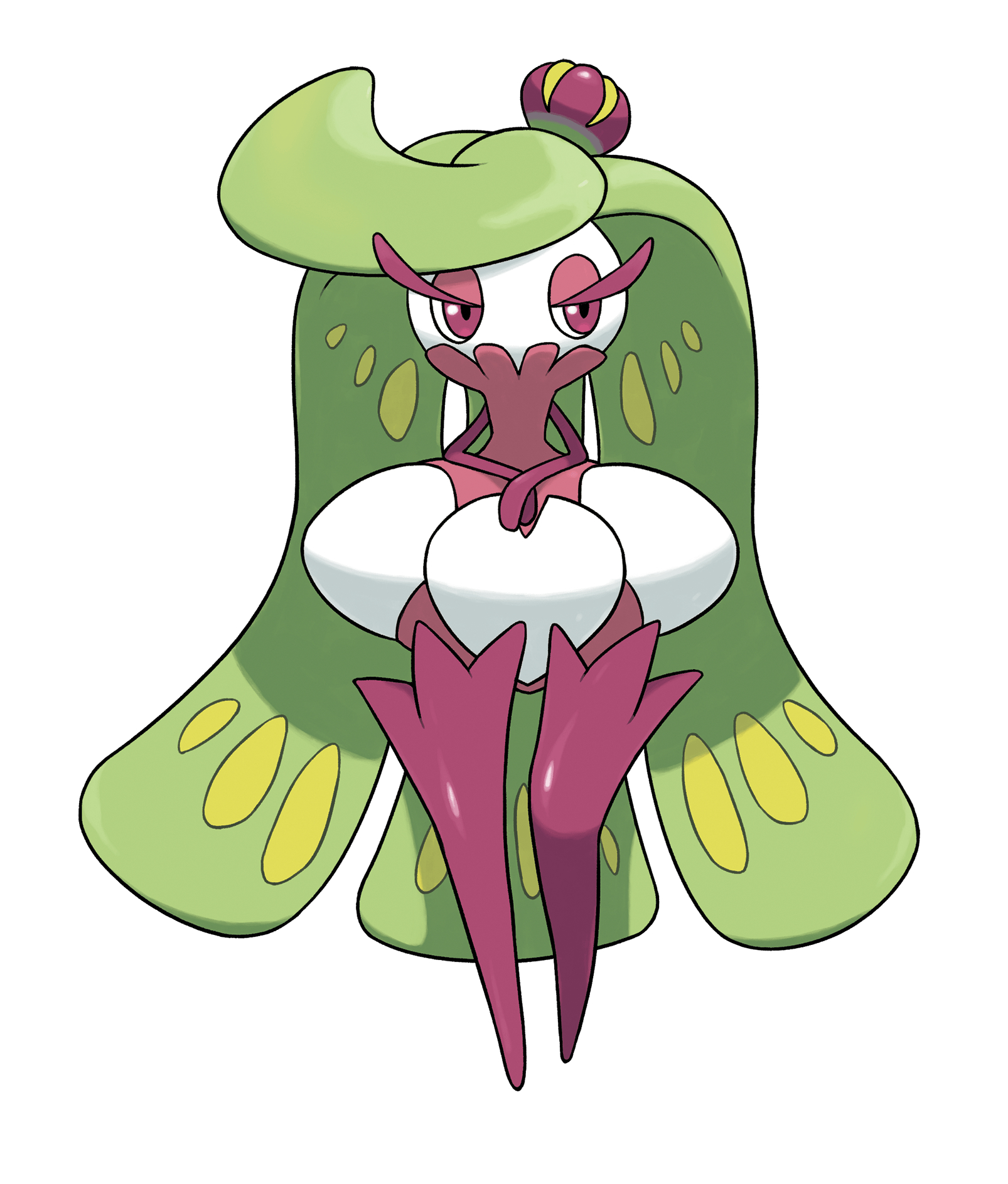 1610x1890 Pokemon Sun and Moon Tsareena, Phone