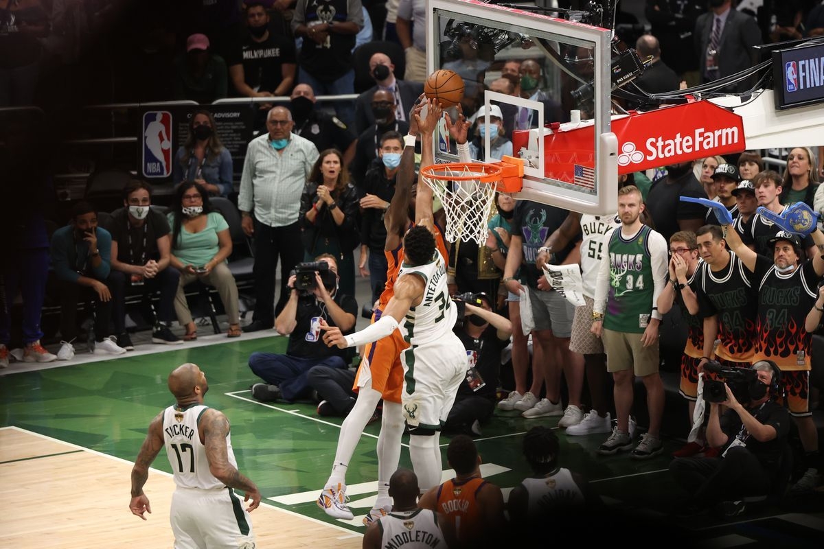 1200x800 Giannis Antetokounmpo's block gave the Bucks a chance in the NBA Finals, Desktop