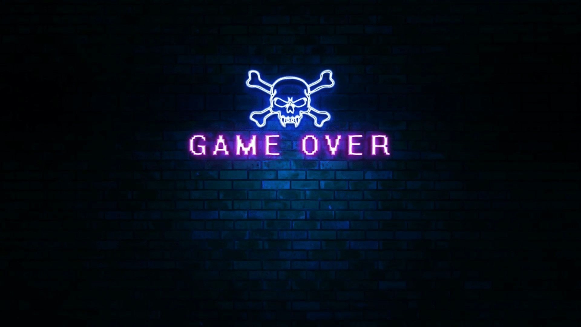 1920x1080 Game Over Aesthetic Wallpaper, Desktop