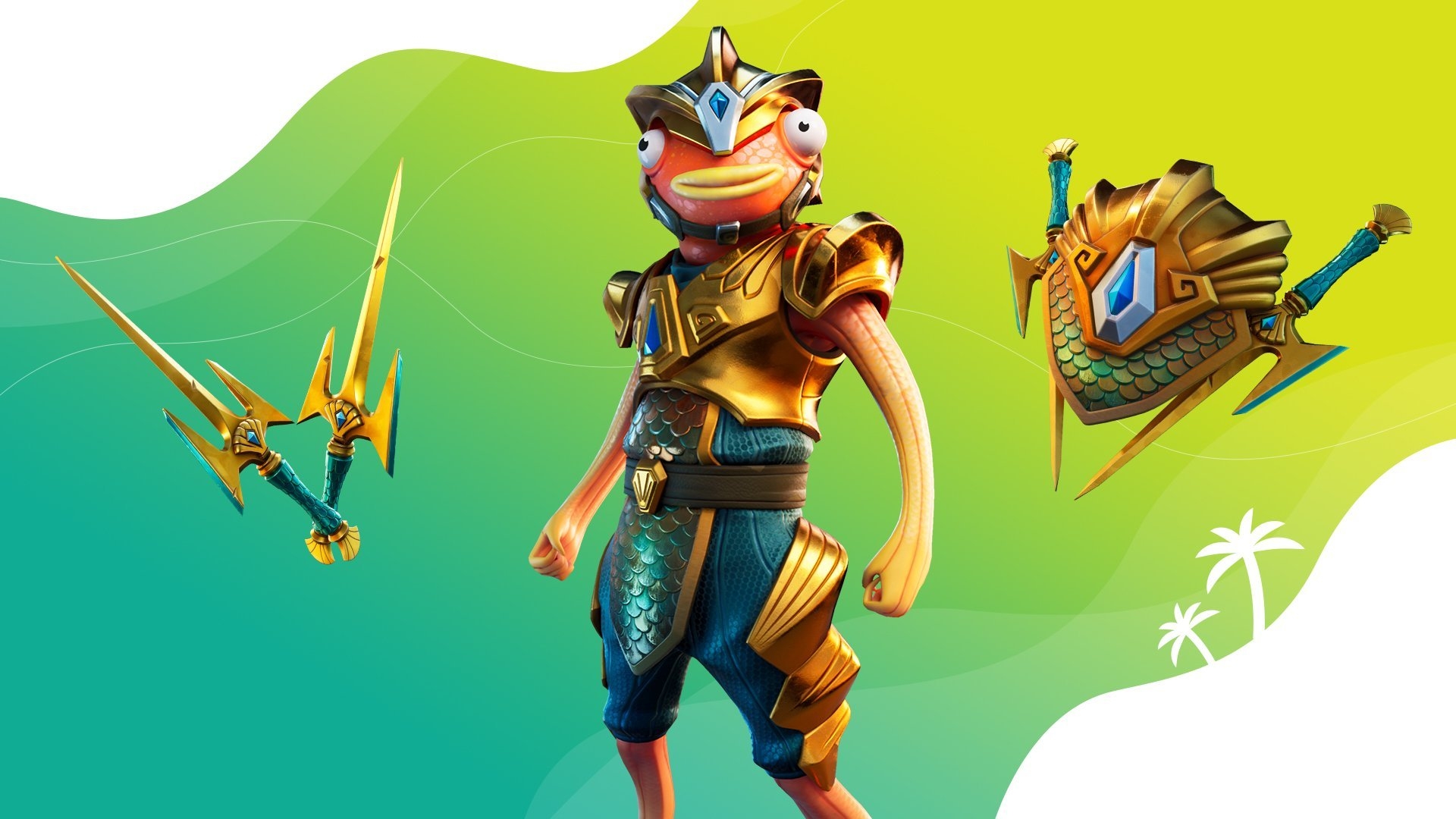 1920x1080 Atlantean Fishstick Fortnite wallpaper, Desktop