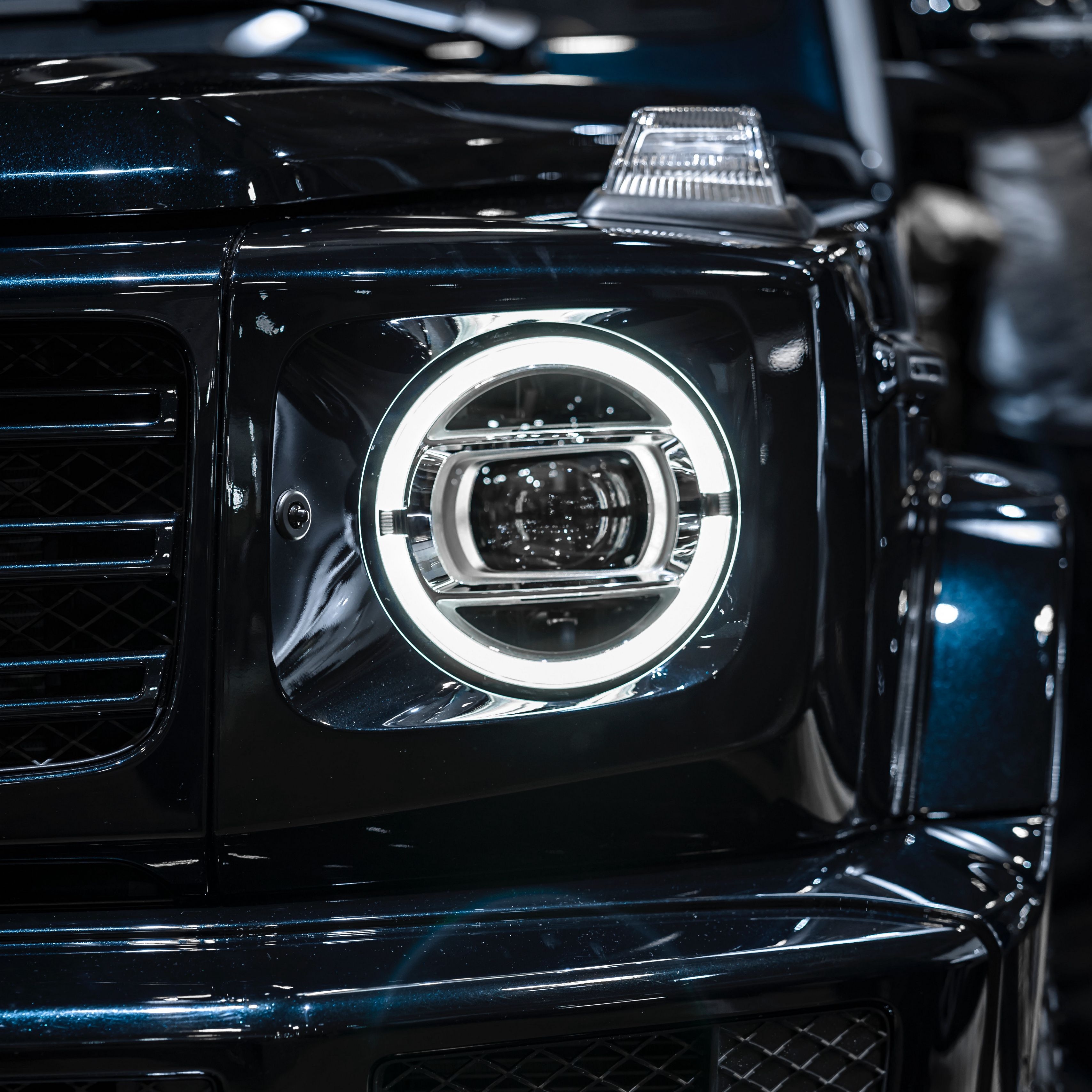 3420x3420 Download Wallpaper  Mercedes Benz G Class, Mercedes Benz, Mercedes, Headlight Ipad Pro 12.9 Retina For Parallax HD Background, Phone