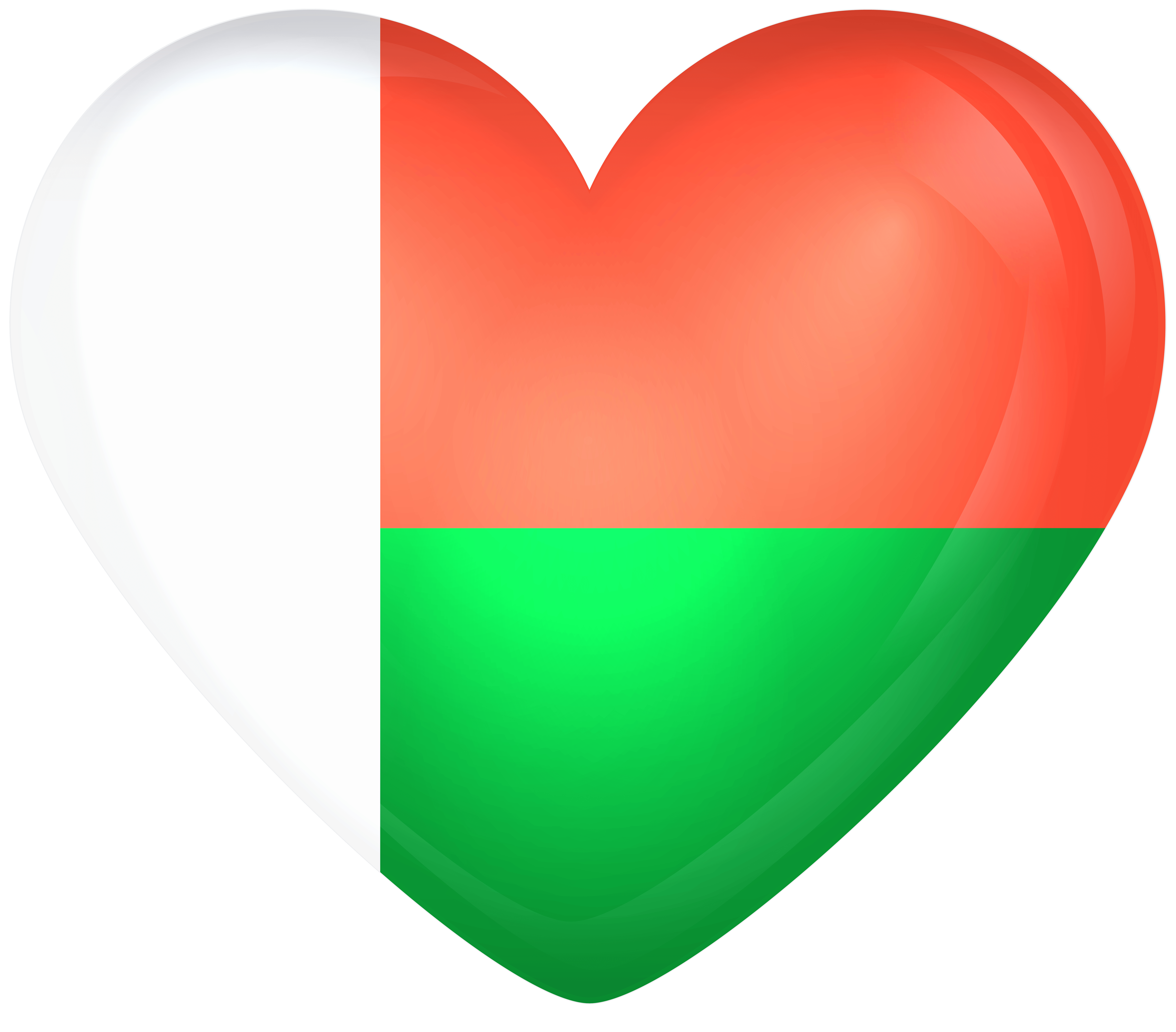 6000x5270 Madagascar Large Heart Flag Quality, Desktop