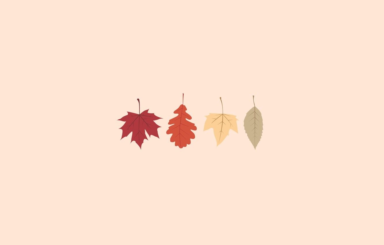 1340x850 Minimalist Autumn Wallpaper Free Minimalist Autumn Background, Desktop