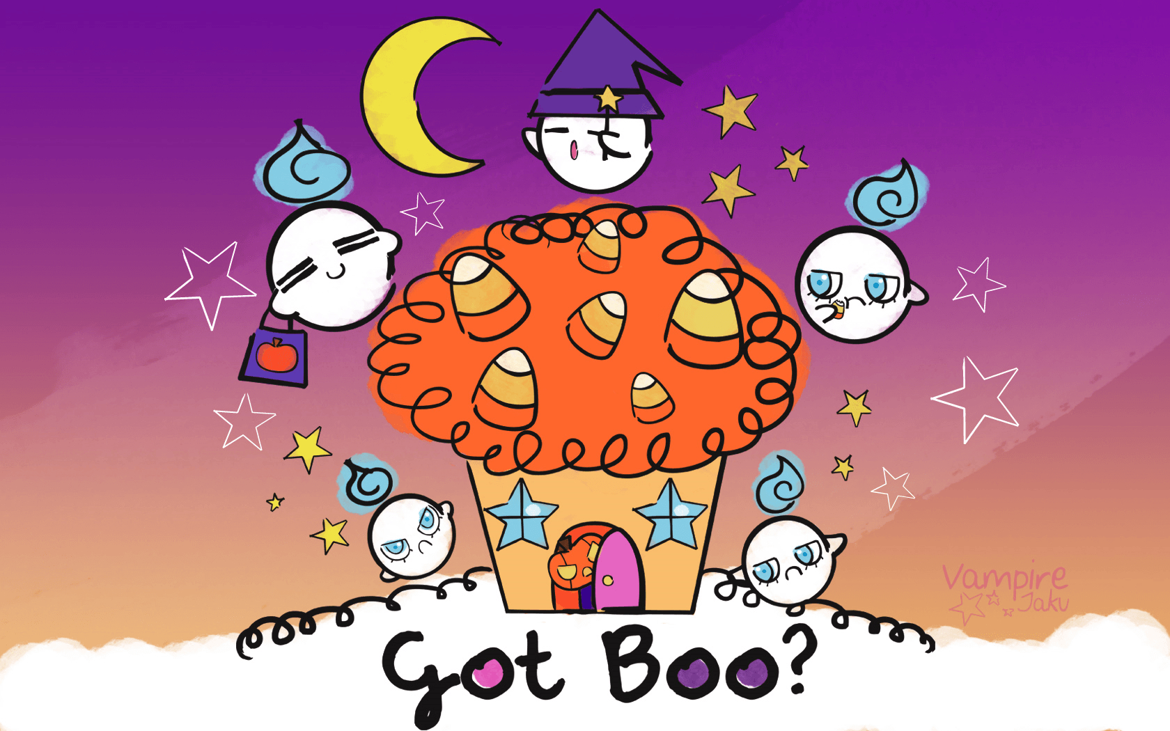 1680x1050 Kawaii Halloween Wallpaper Free Kawaii Halloween Background, Desktop