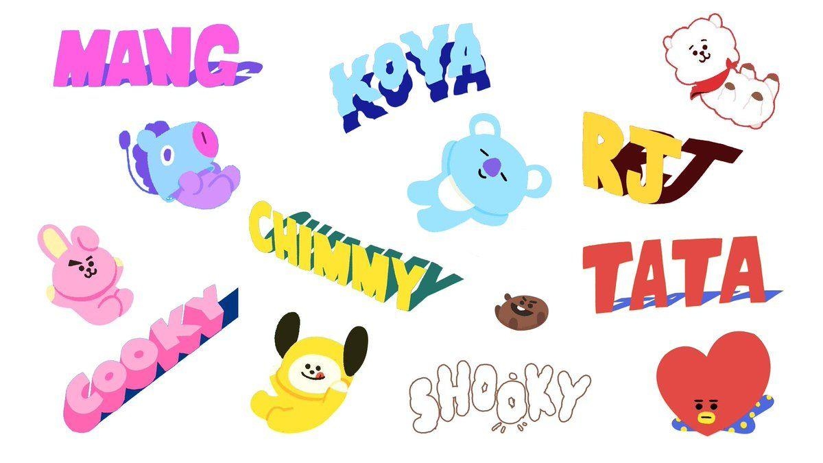 1200x680 BT21 BTS charactor wallpaper desktop. Bts wallpaper, Desktop