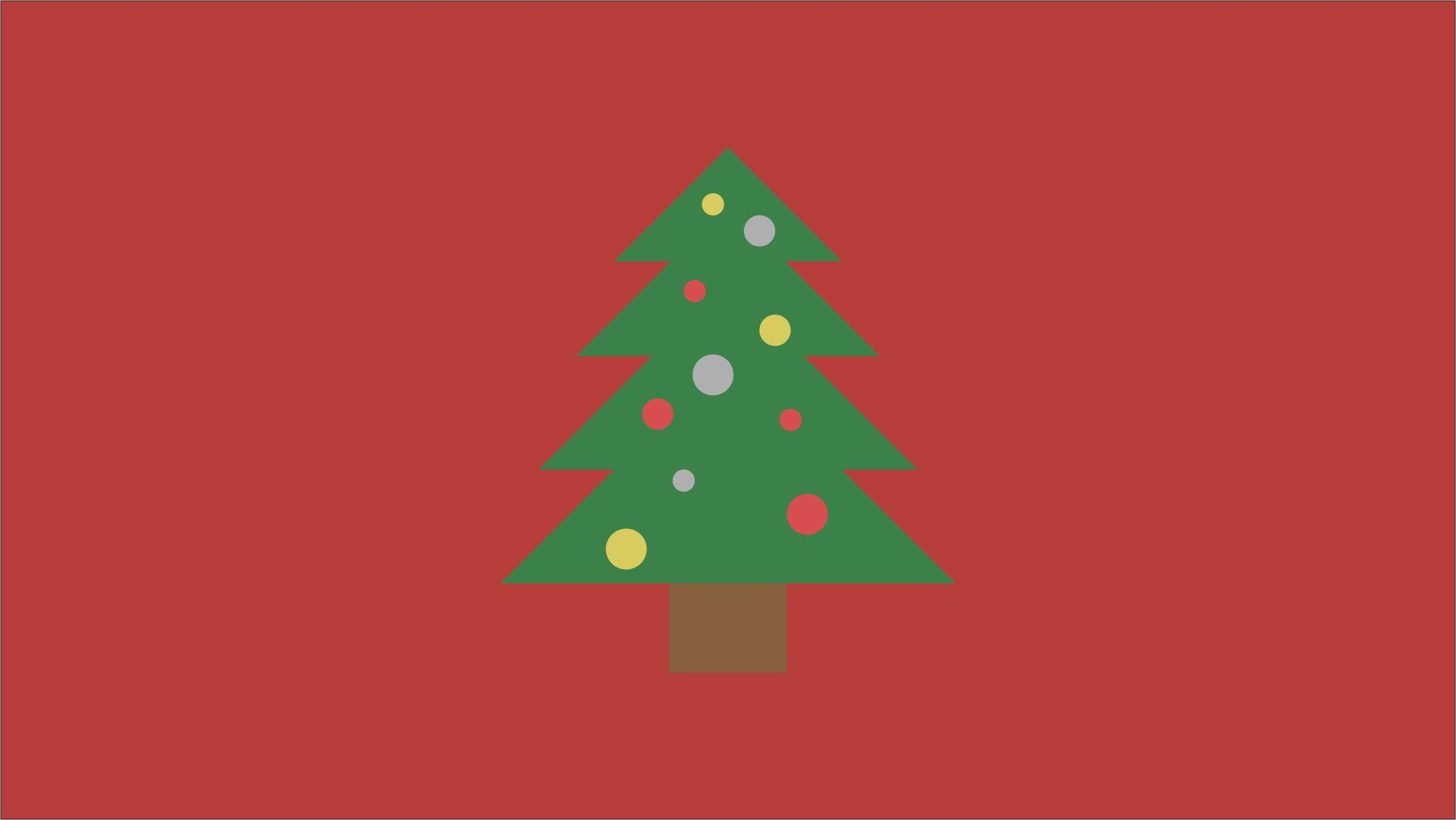 1930x1090 Minimalist Christmas Tree Wallpaper I whipped up quick, Desktop