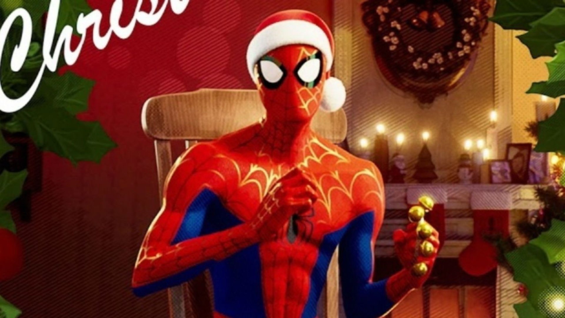 1920x1080 The A Very Spidey Christmas Album From SPIDER MAN: INTO THE SPIDER VERSE Is Now Available!, Desktop