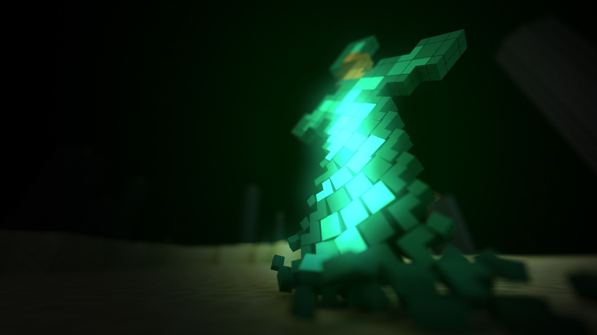 1920x1080 Minecraft Sword Wallpaper, Desktop