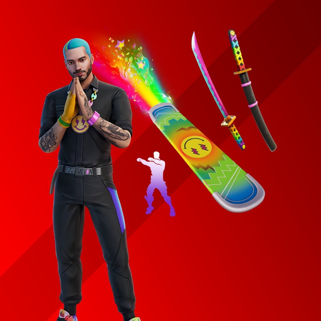 1030x1030 J Balvin Fortnite wallpaper, Phone