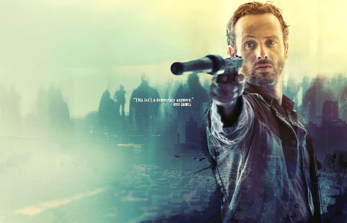 1400x900 Rick Grimes Full HD Wallpaper Download, Desktop