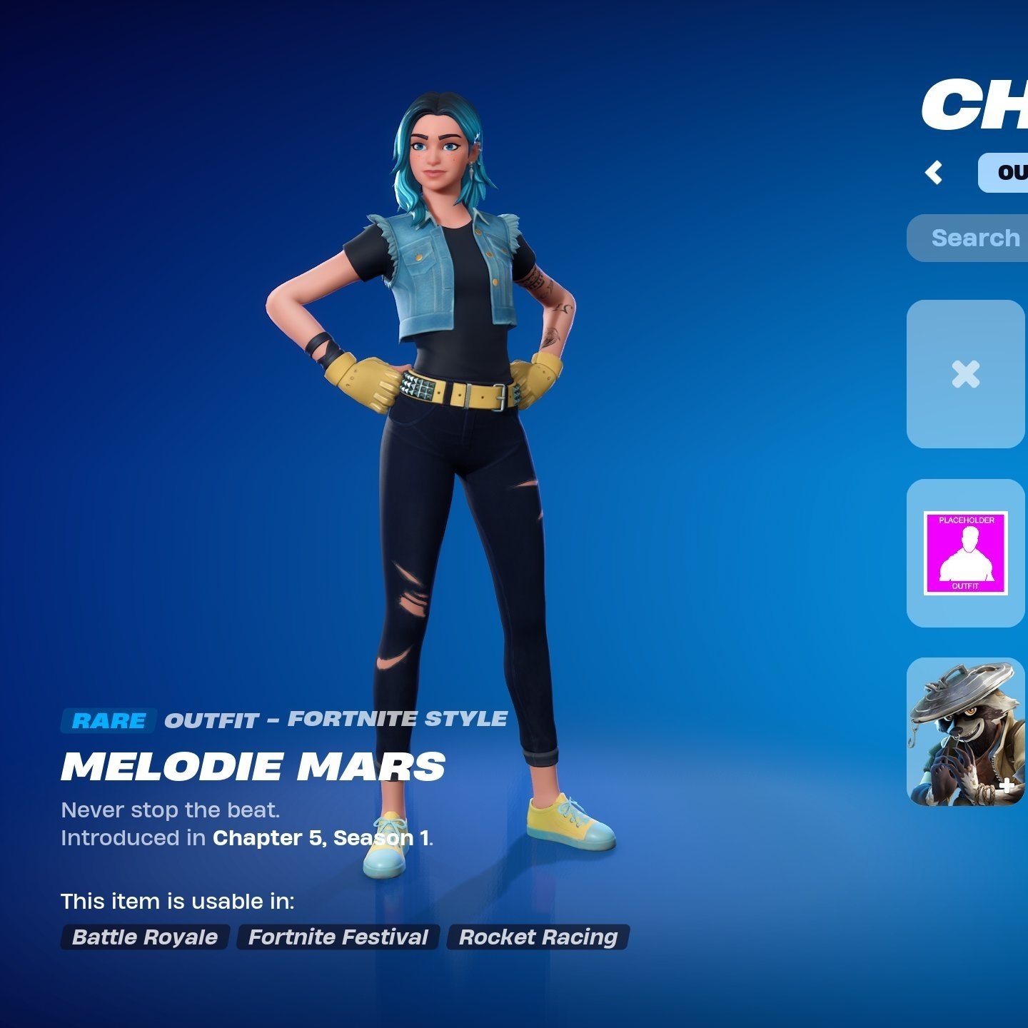 1440x1440 Melodie Mars Fortnite wallpaper, Phone